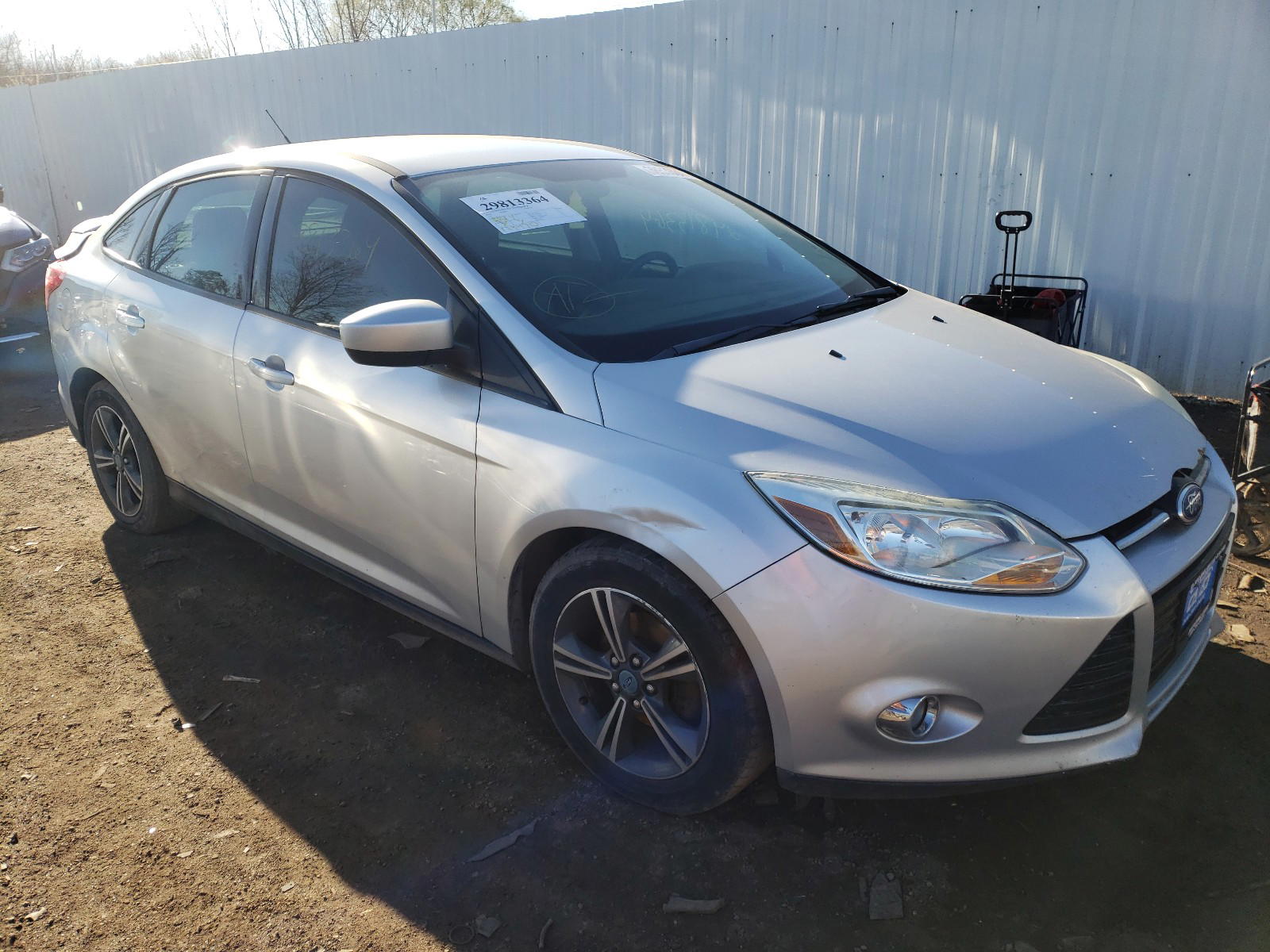 FORD FOCUS SE 2012 with VIN 1FAHP3F20CL255524 - Photo from auction