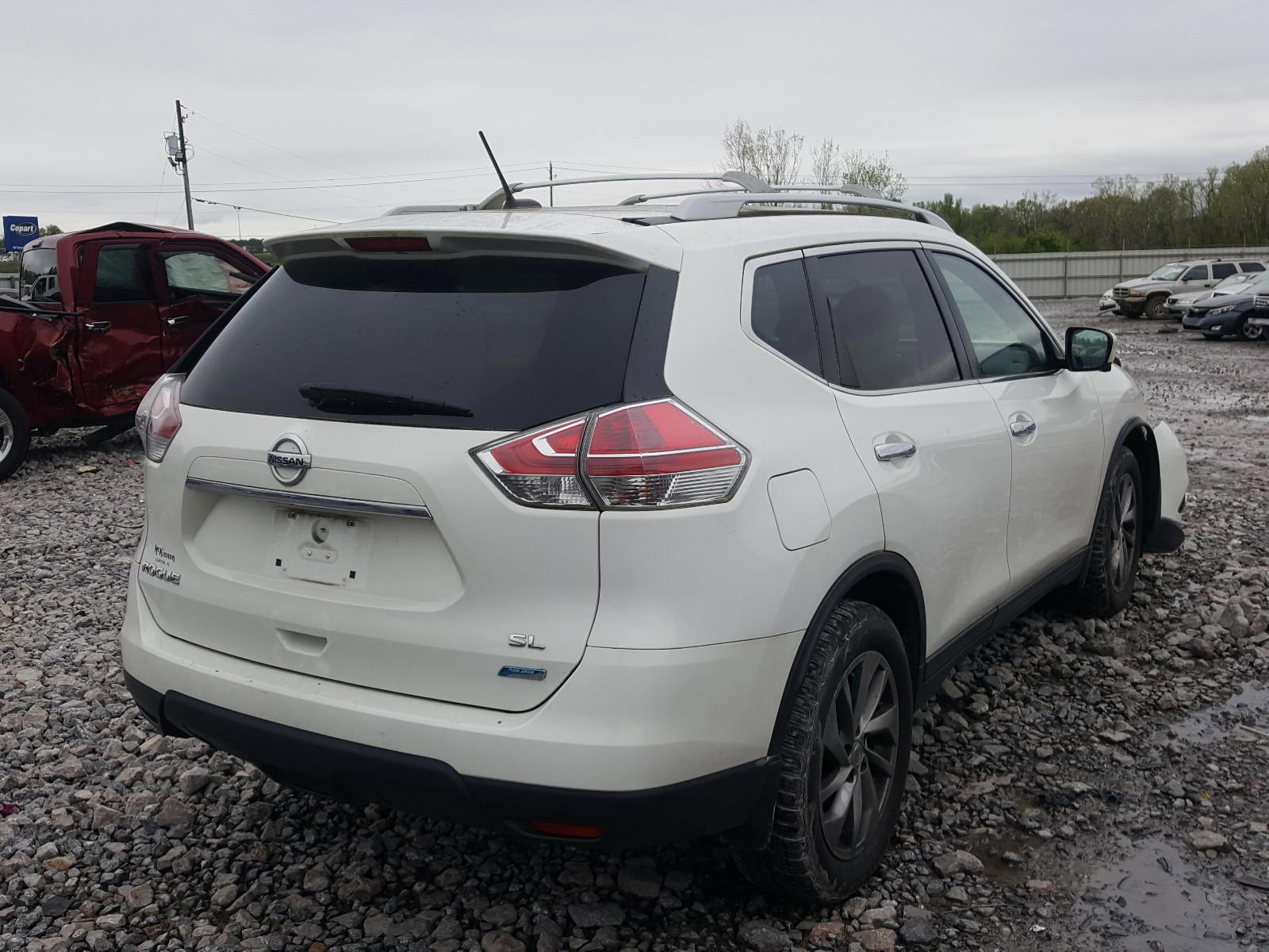 Photo 4 from auction – 2014 NISSAN ROGUE S with VIN 5N1AT2MT1EC793502