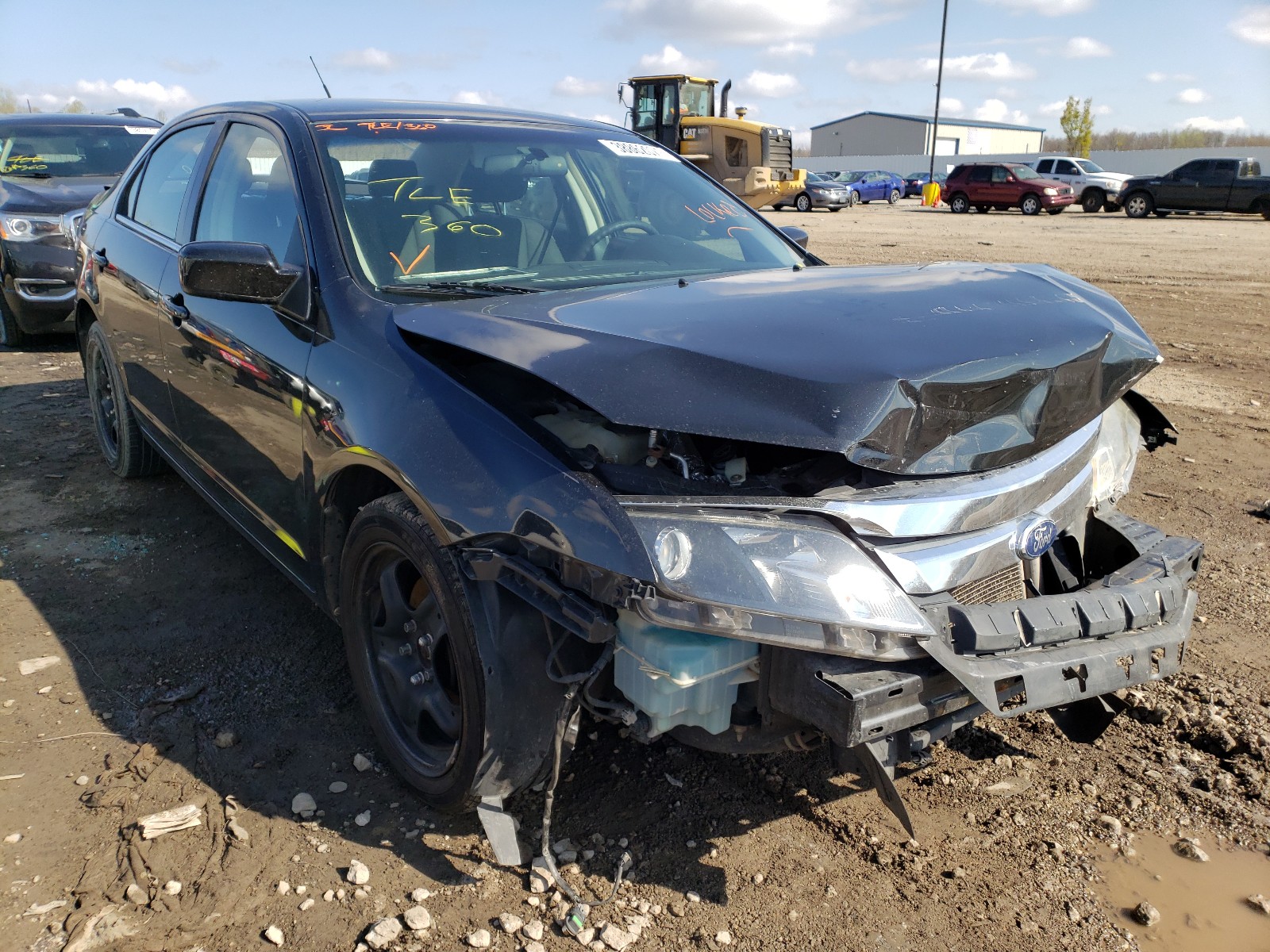 FORD FUSION SE 2011 with VIN 3FAHP0HA7BR177620 - Photo from auction