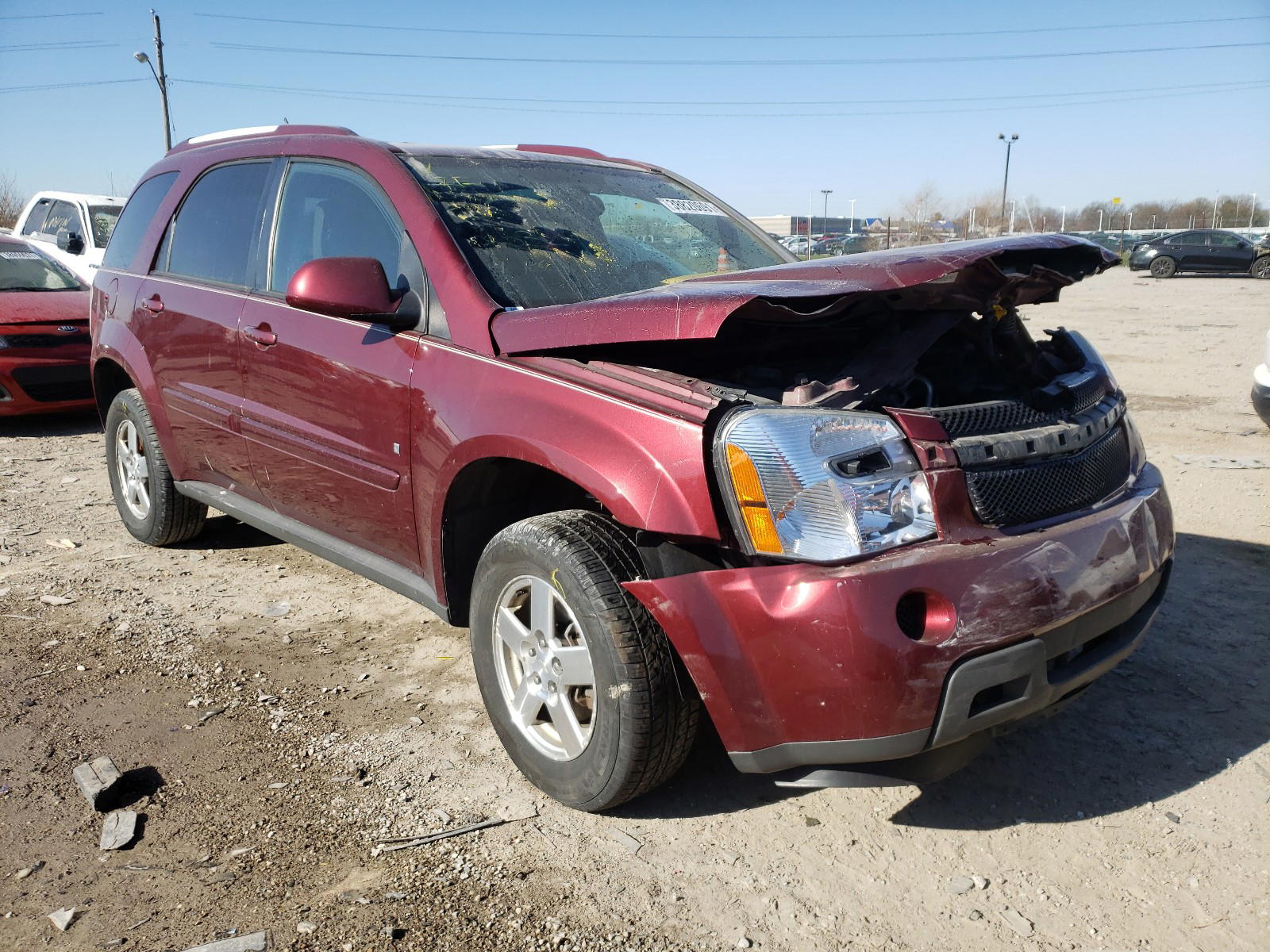 CHEVROLET EQUINOX LT 2008 with VIN 2CNDL43F086315329 - Photo from auction
