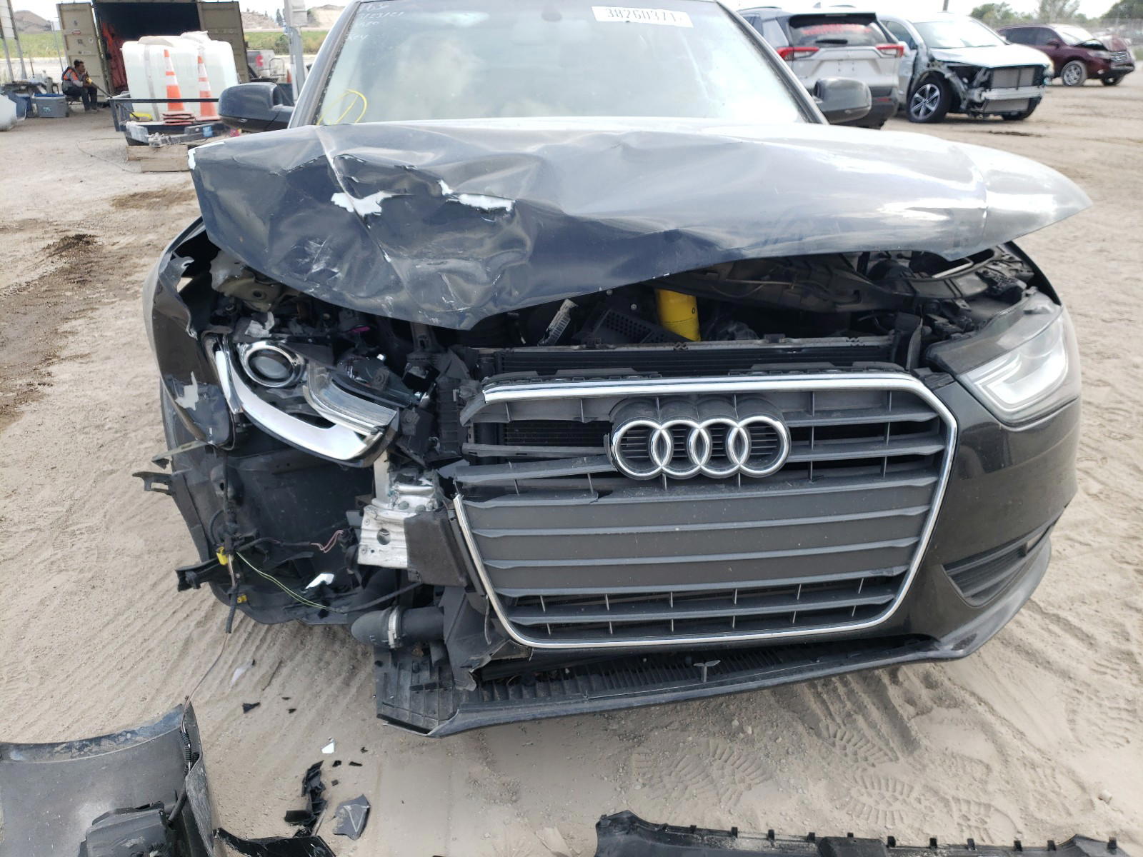 Photo 9 from auction – 2013 AUDI A4 PREMIUM with VIN WAUAFAFL4DN027380