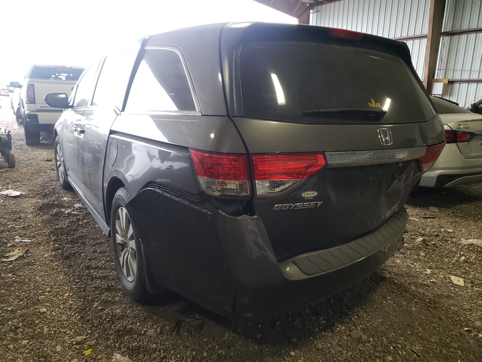 Photo 3 from auction – 2015 HONDA ODYSSEY EX with VIN 5FNRL5H61FB063882