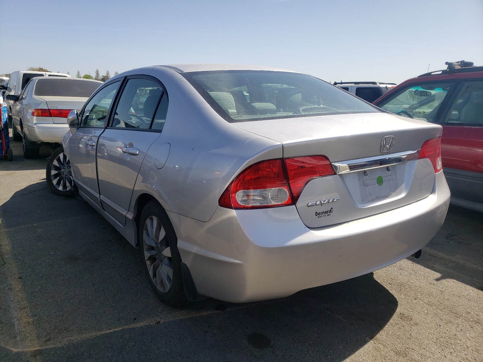 Photo 3 from auction – 2010 HONDA CIVIC EX with VIN 19XFA1F80AE054756