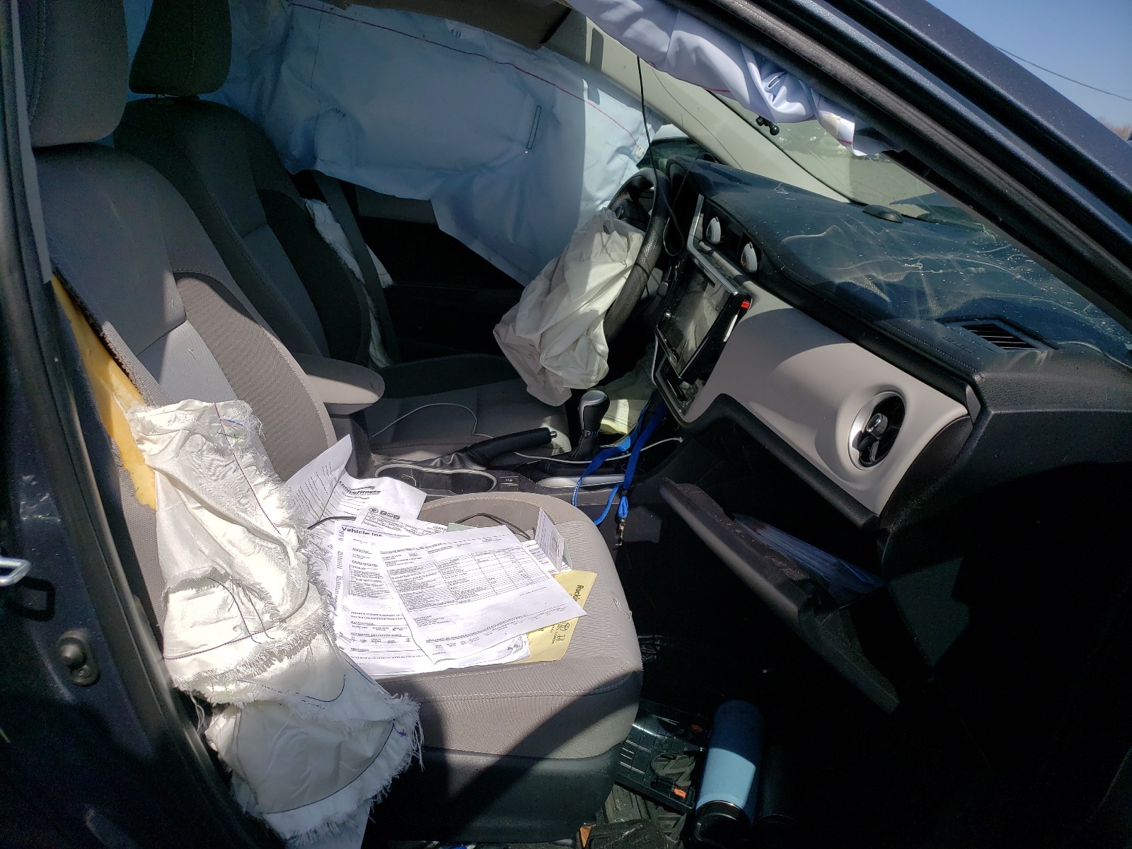 صورة رقم 5 من المزاد - 2017 TOYOTA COROLLA L مع VIN 2T1BURHEXHC861740