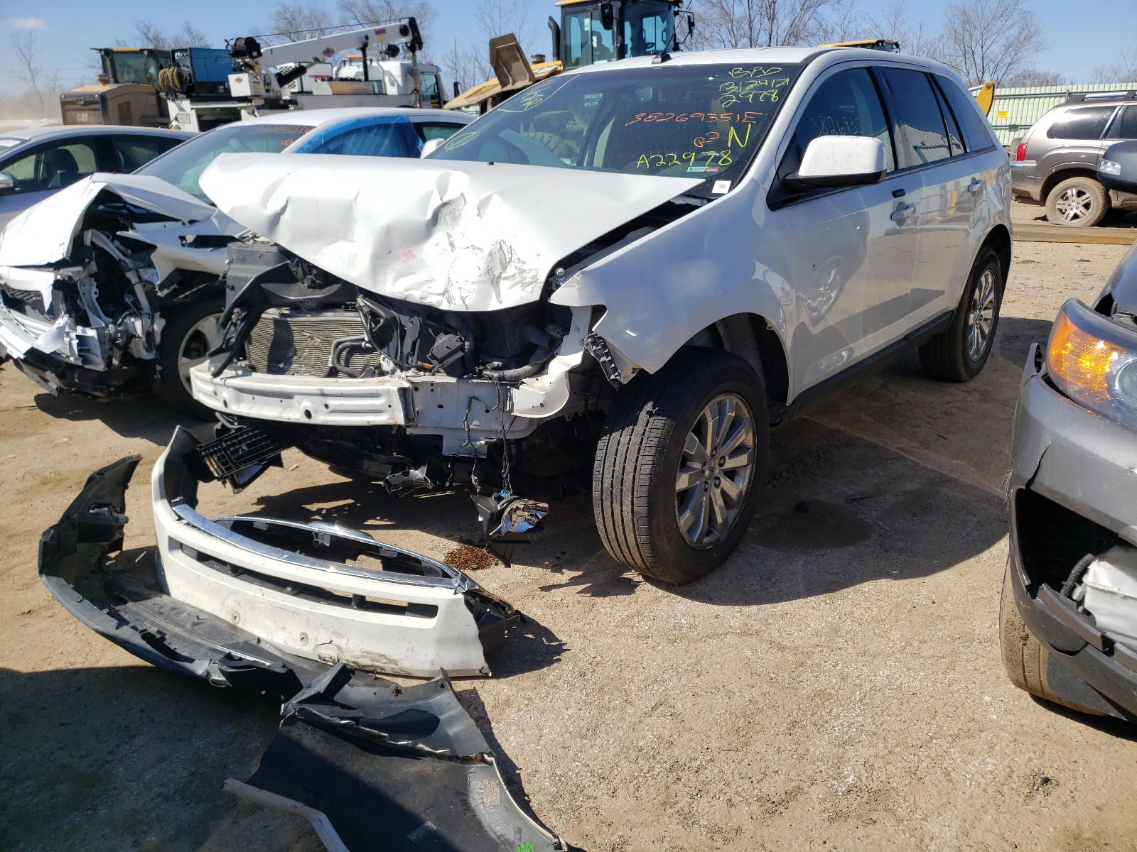 Photo 2 from auction – 2010 FORD EDGE SEL with VIN 2FMDK3JC3ABA22978
