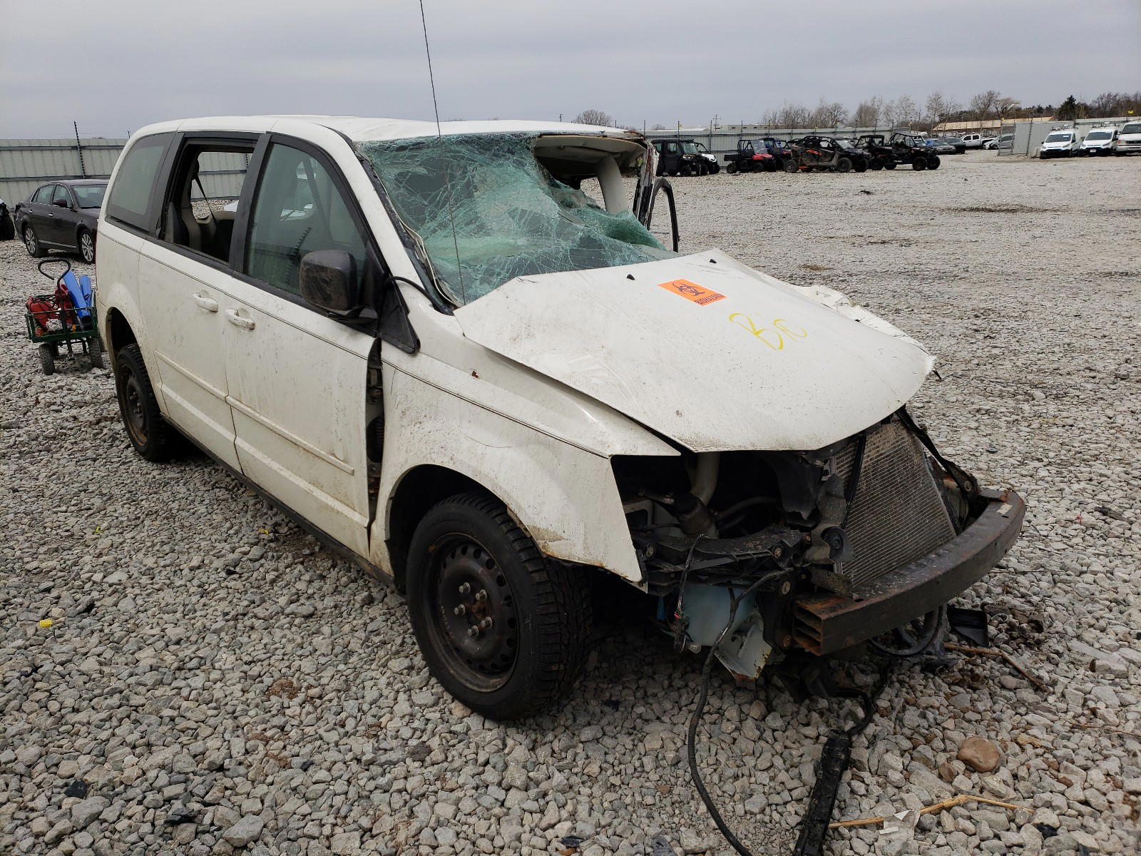 DODGE GRAND CARA 2010 with VIN 2D4RN4DE6AR396225 - Photo from auction