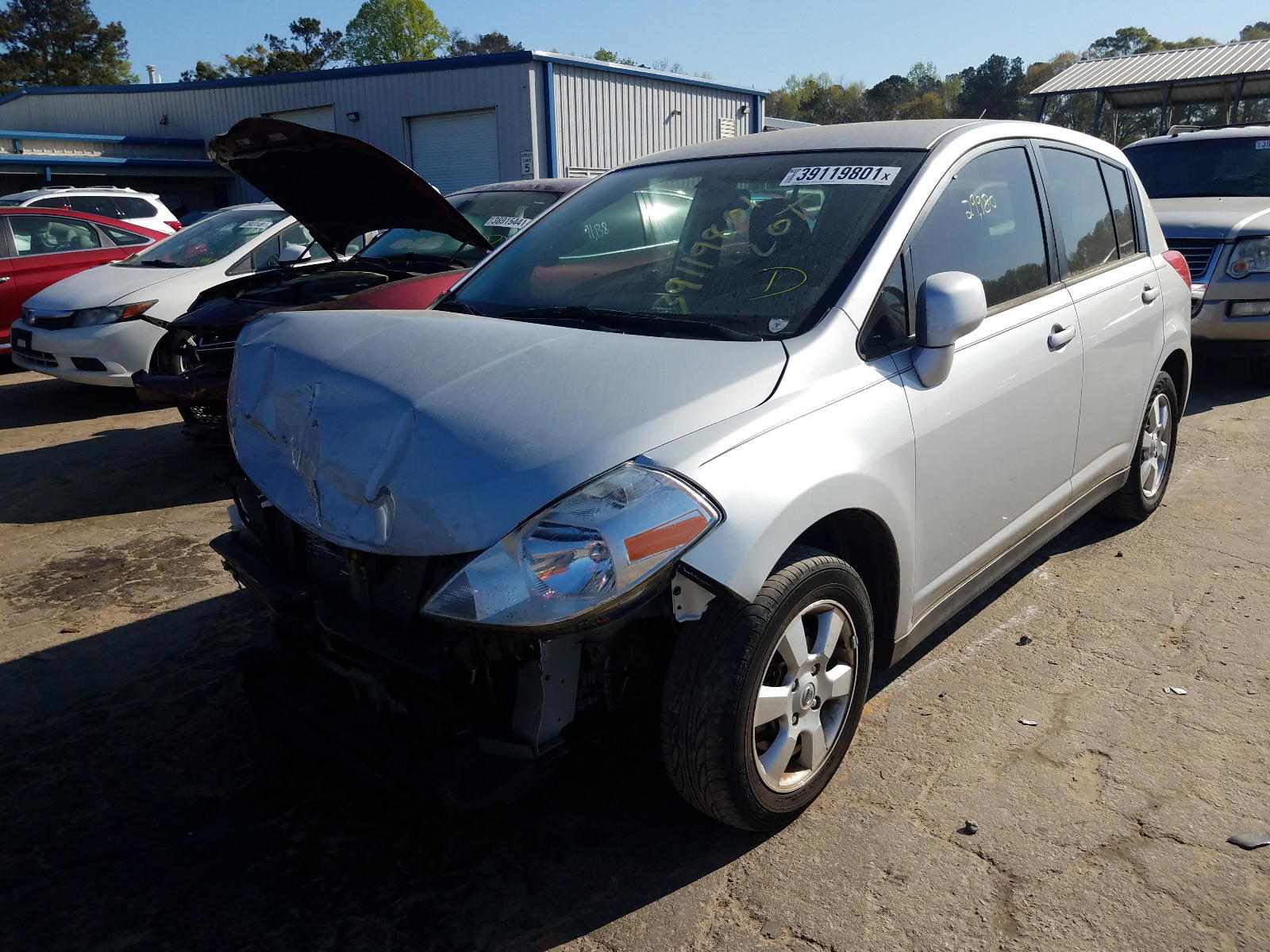 Photo 2 from auction – 2012 NISSAN VERSA S with VIN 3N1BC1CP7CK279333