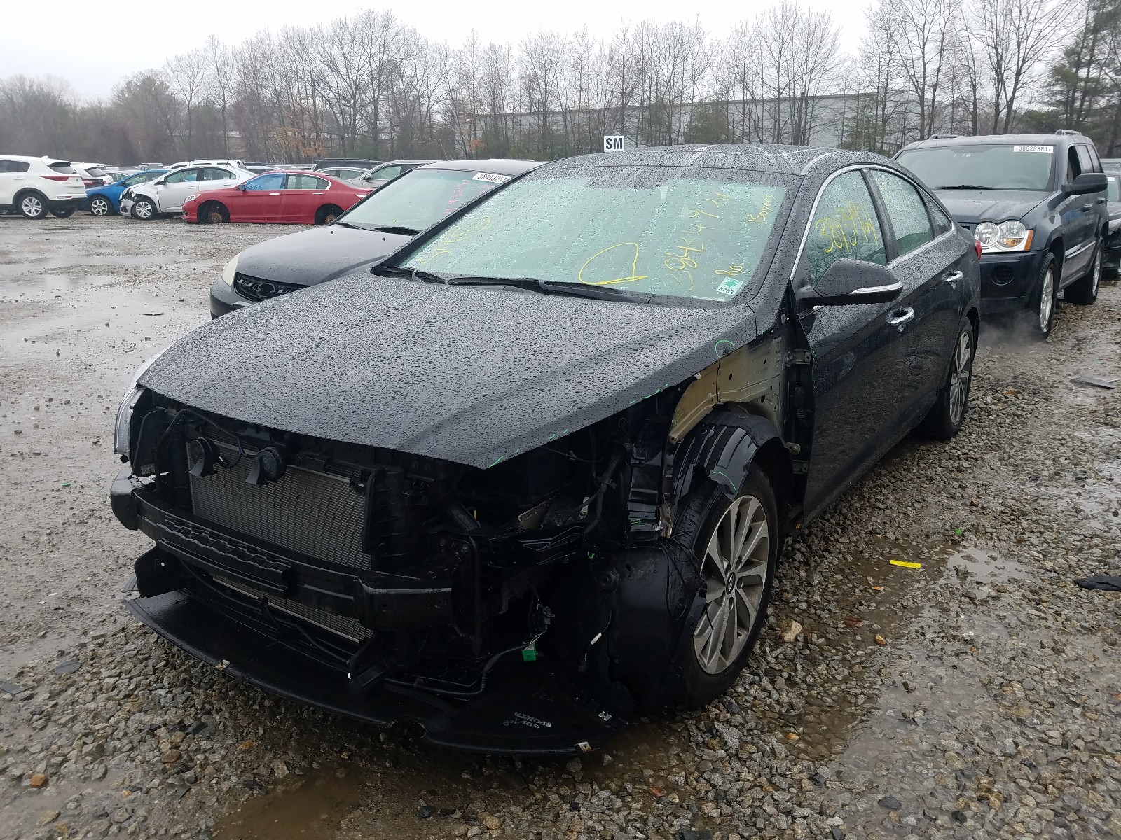 Photo 2 from auction – 2017 HYUNDAI SONATA SPO with VIN 5NPE34AF7HH438908