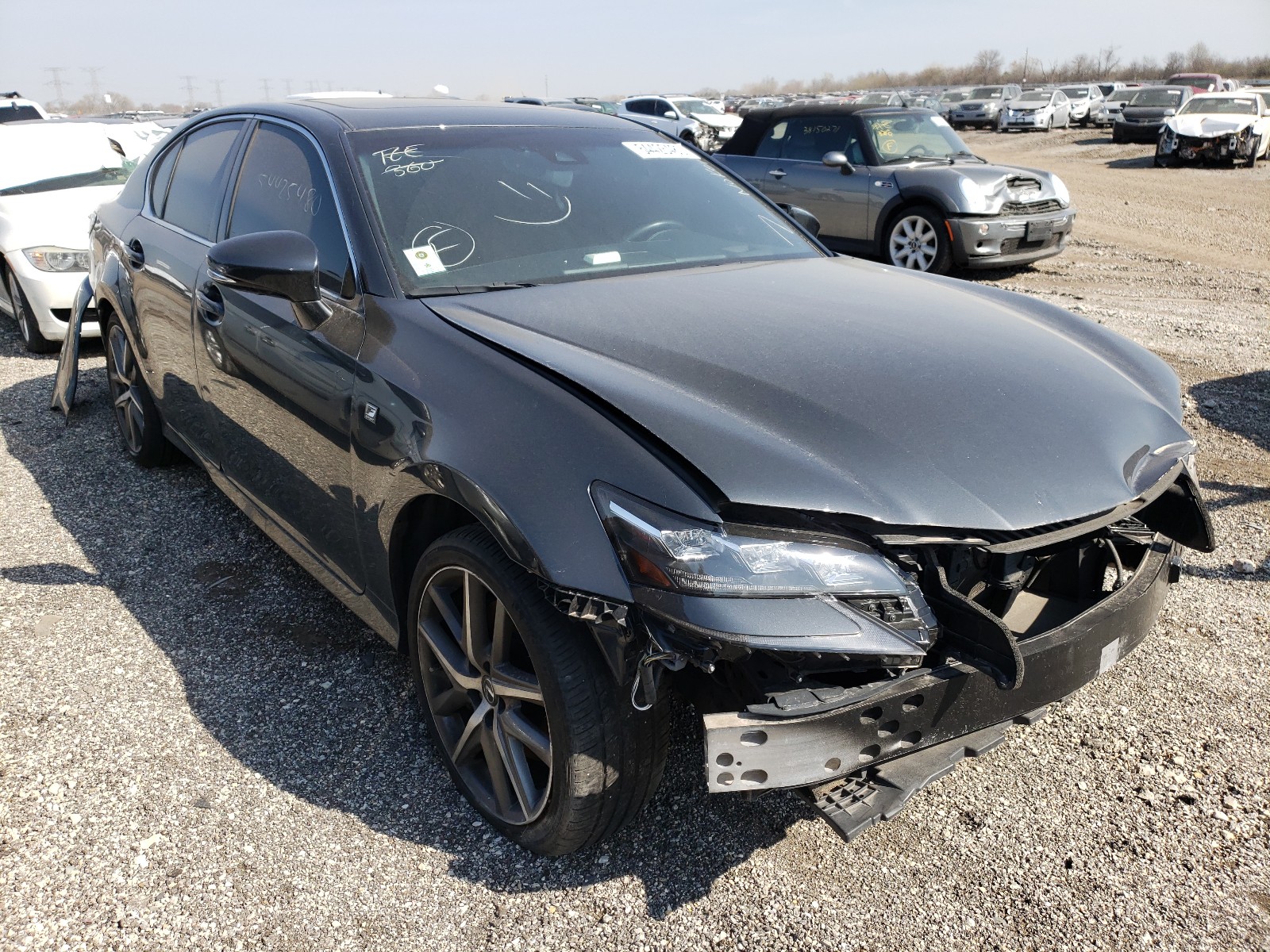 LEXUS GS 350 BAS 2019 with VIN JTHCZ1BL7KA011976 - Photo from auction