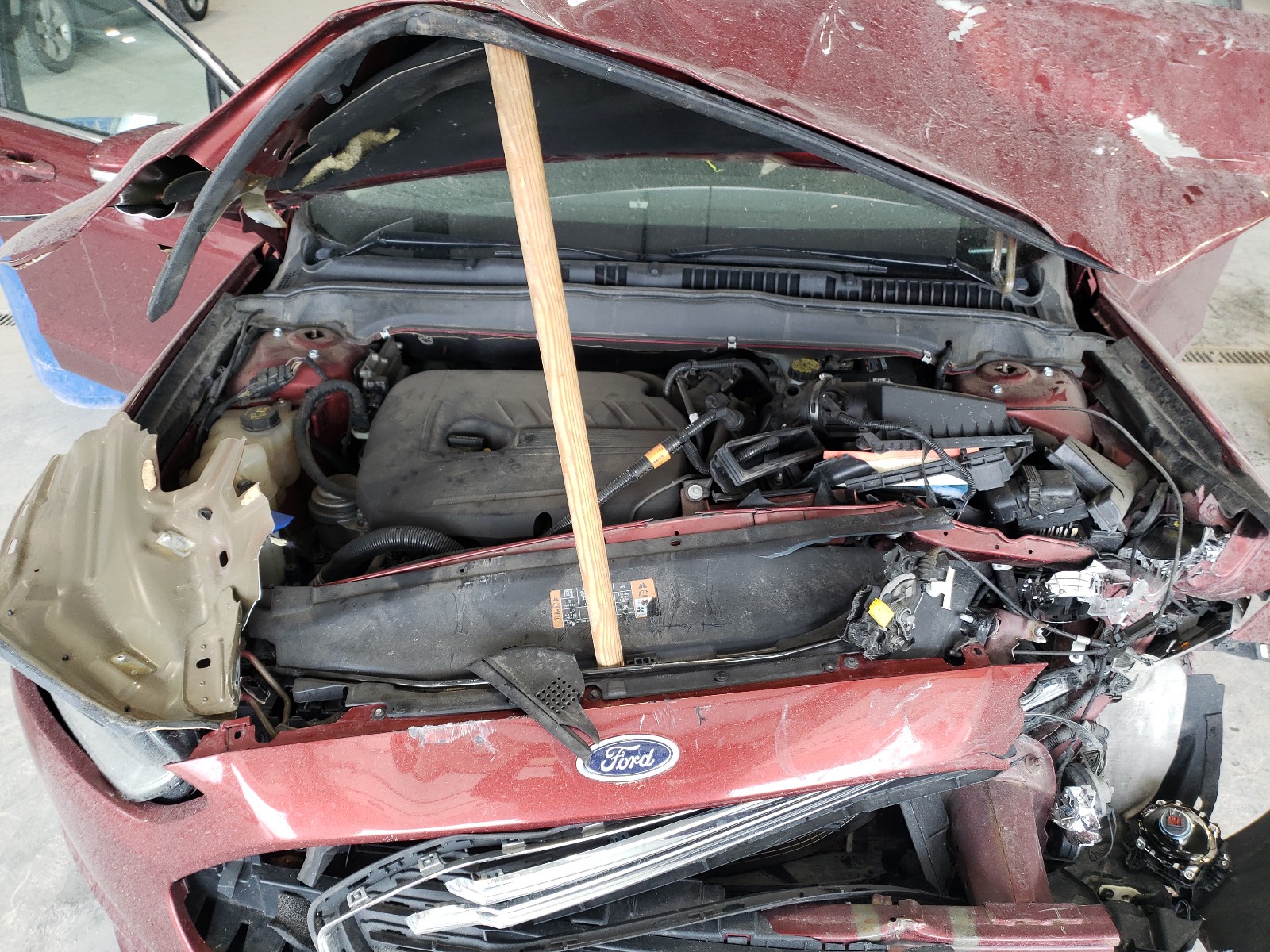 Photo 7 from auction – 2014 FORD FUSION SE with VIN 3FA6P0HDXER174605
