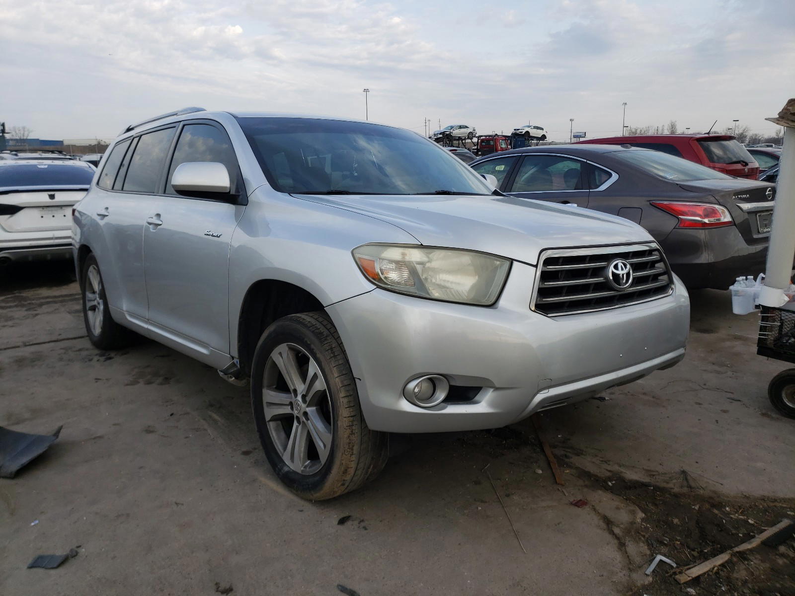 TOYOTA HIGHLANDER 2009 with VIN JTEDS43A692080280 - Photo from auction