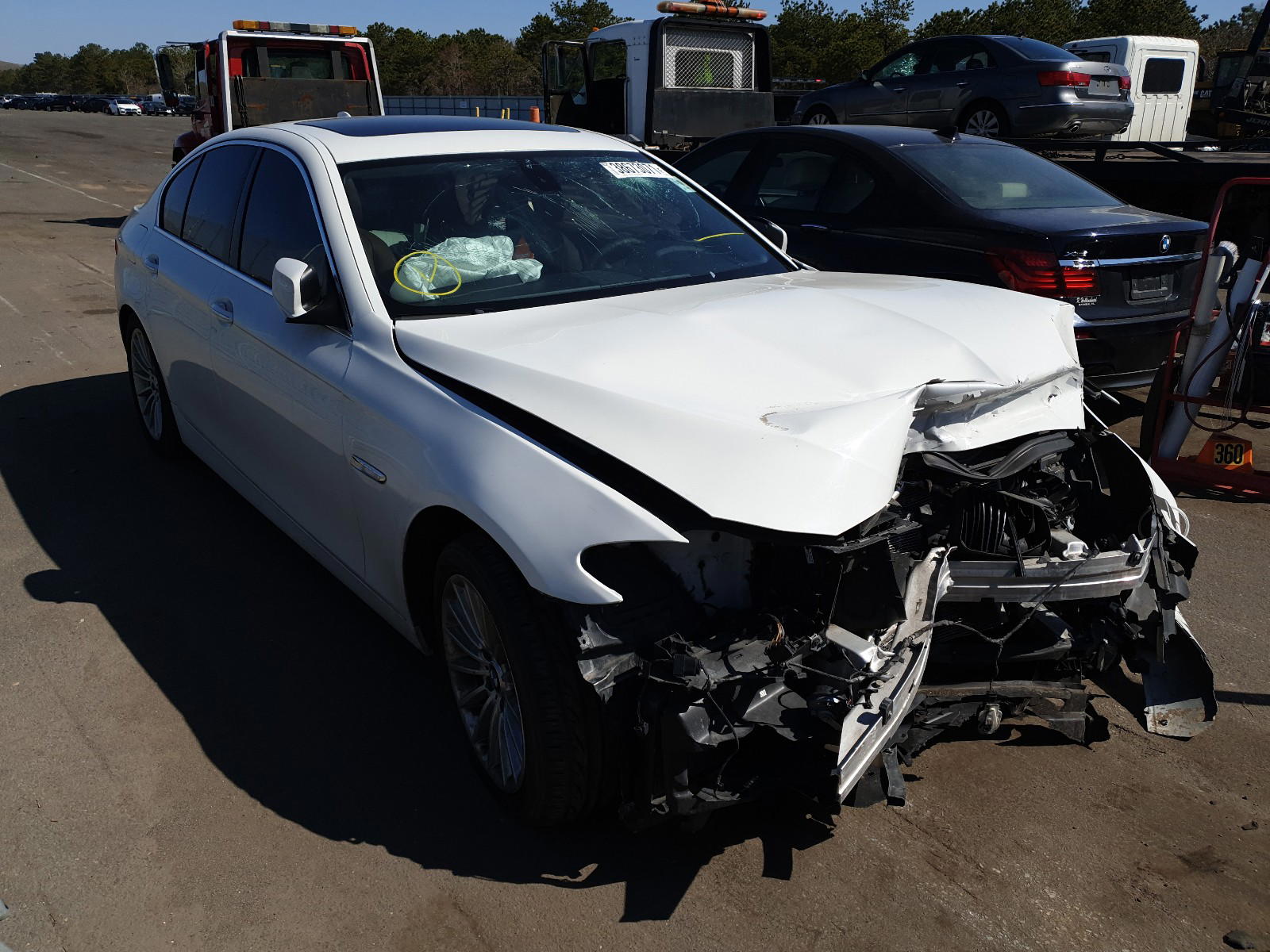 BMW 535 I 2012 with VIN WBAFR7C52CC814263 - Photo from auction