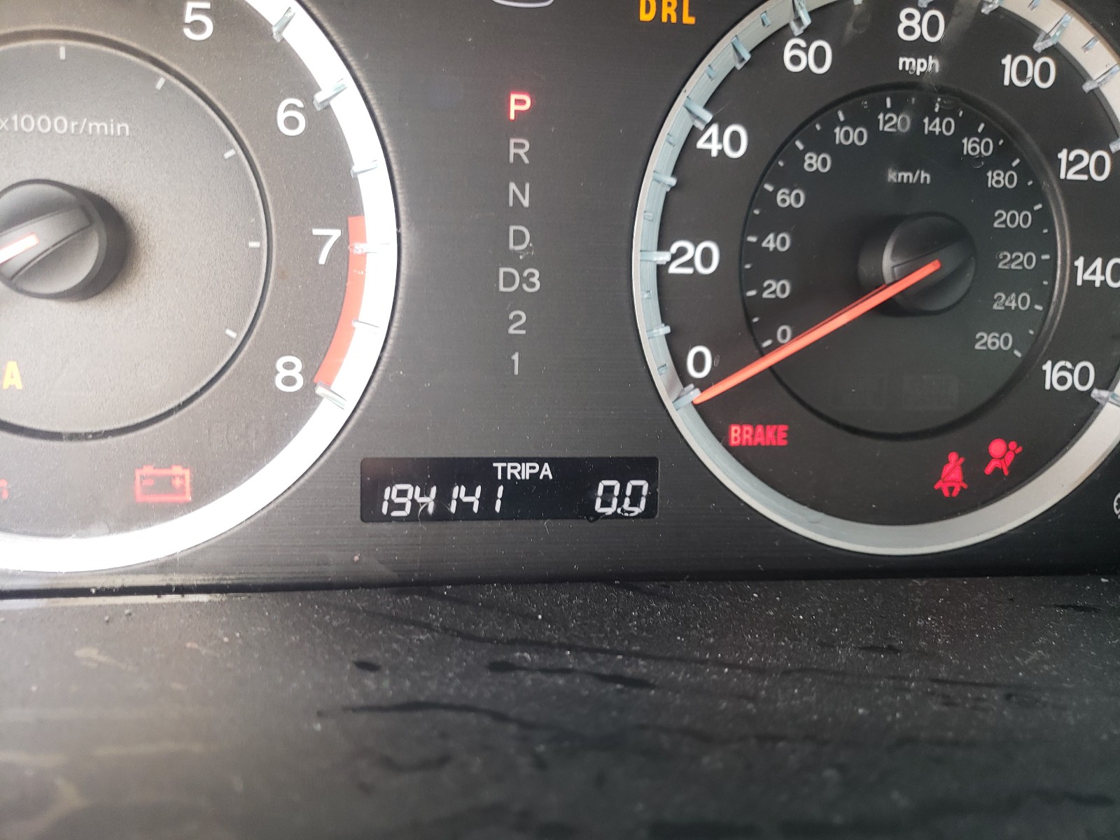 Photo 8 from auction – 2008 HONDA ACCORD EXL with VIN 1HGCS22828A003804