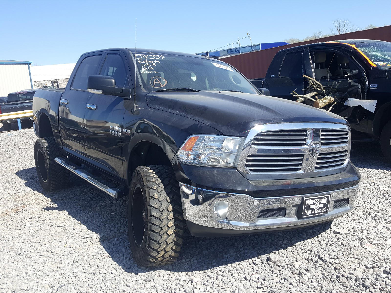 RAM 1500 SLT 2016 with VIN 3C6RR7LT5GG163901 - Photo from auction
