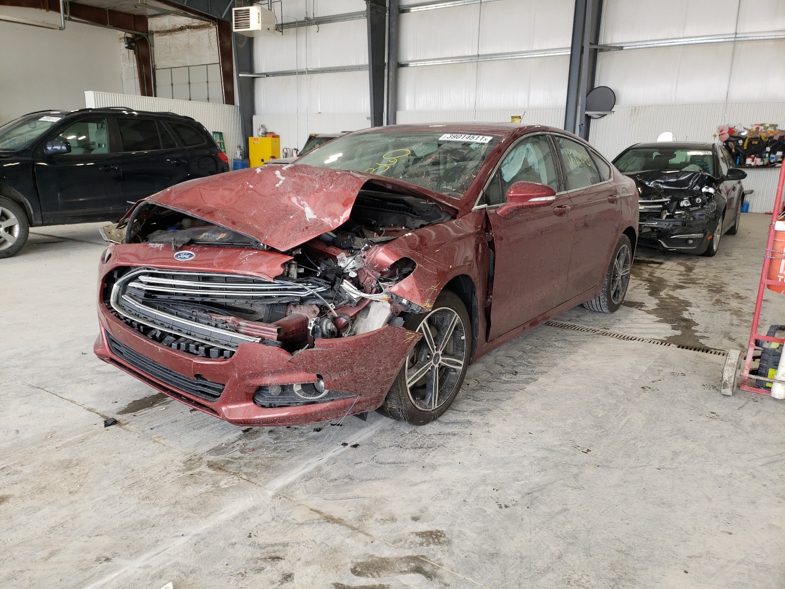 Photo 2 from auction – 2014 FORD FUSION SE with VIN 3FA6P0HDXER174605