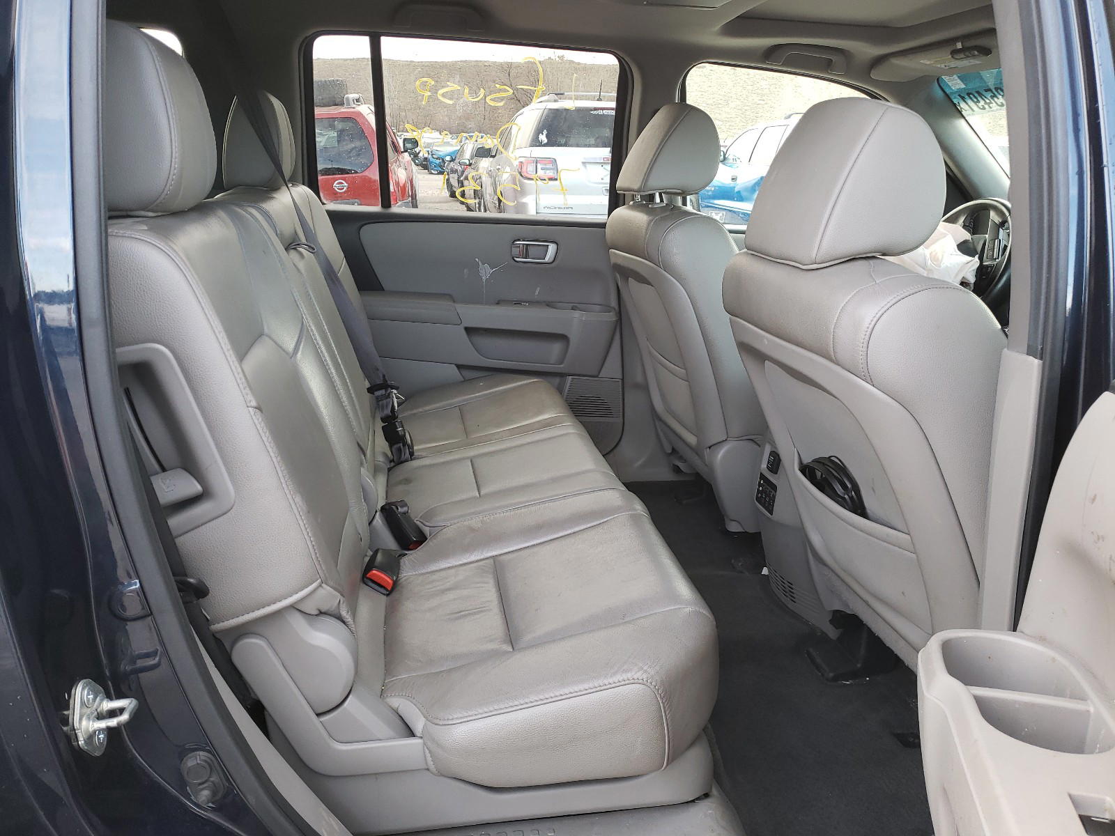 Photo 6 from auction – 2012 HONDA PILOT EXL with VIN 5FNYF4H62CB040846
