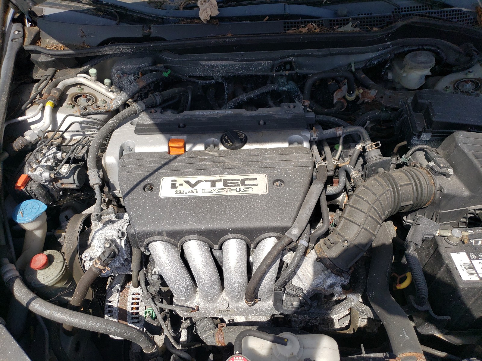 Photo 7 from auction – 2007 HONDA ACCORD EX with VIN 1HGCM726X7A019544