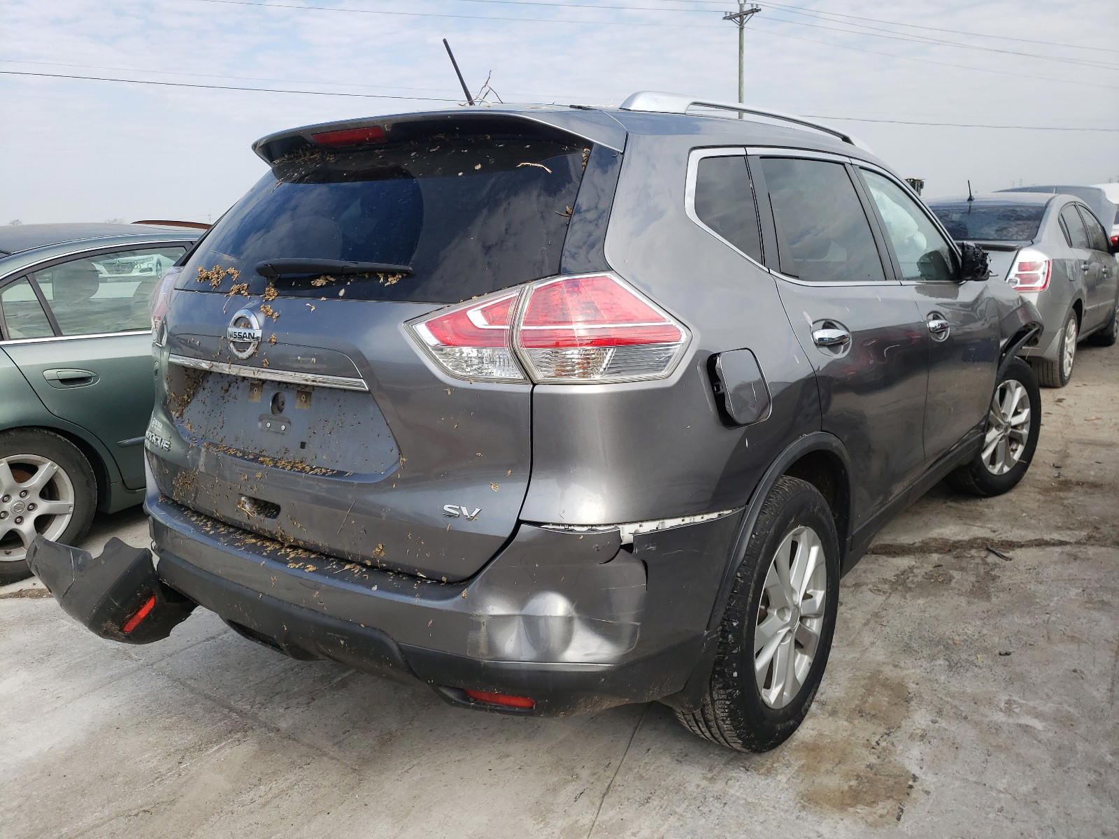 Photo 4 from auction – 2016 NISSAN ROGUE S with VIN KNMAT2MT6GP628657