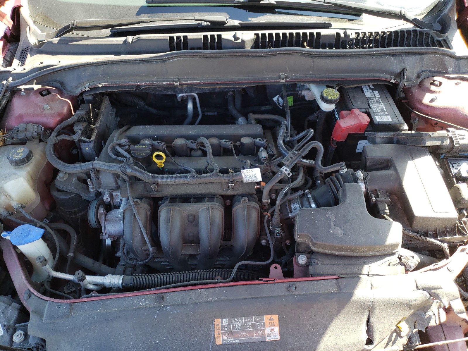 Photo 7 from auction – 2014 FORD FUSION SE with VIN 3FA6P0H71ER374251
