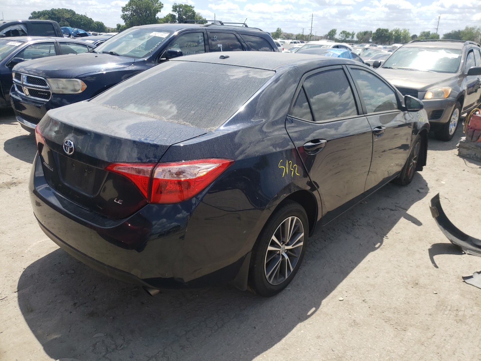 Photo 4 from auction – 2017 TOYOTA COROLLA L with VIN 2T1BURHE0HC819545