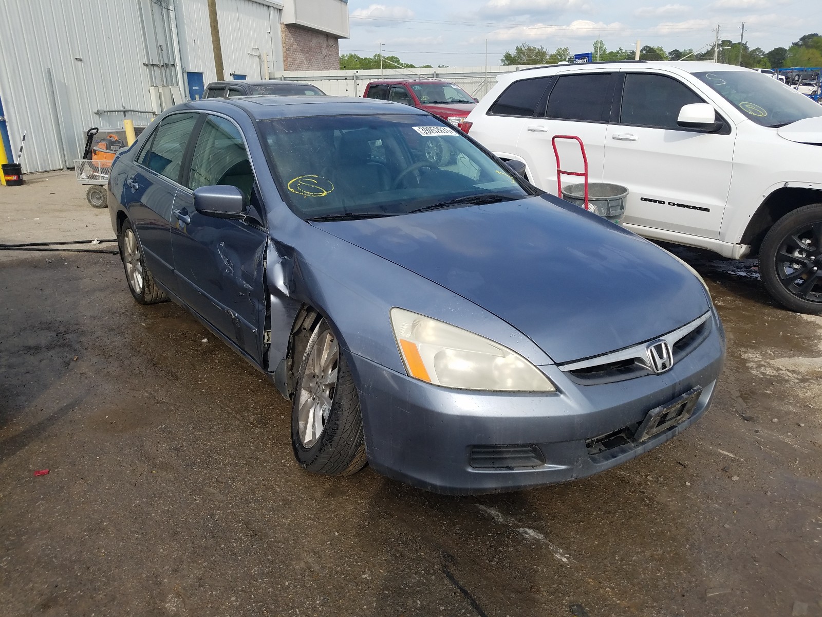 HONDA ACCORD EX 2007 with VIN 1HGCM66577A093189 - Photo from auction