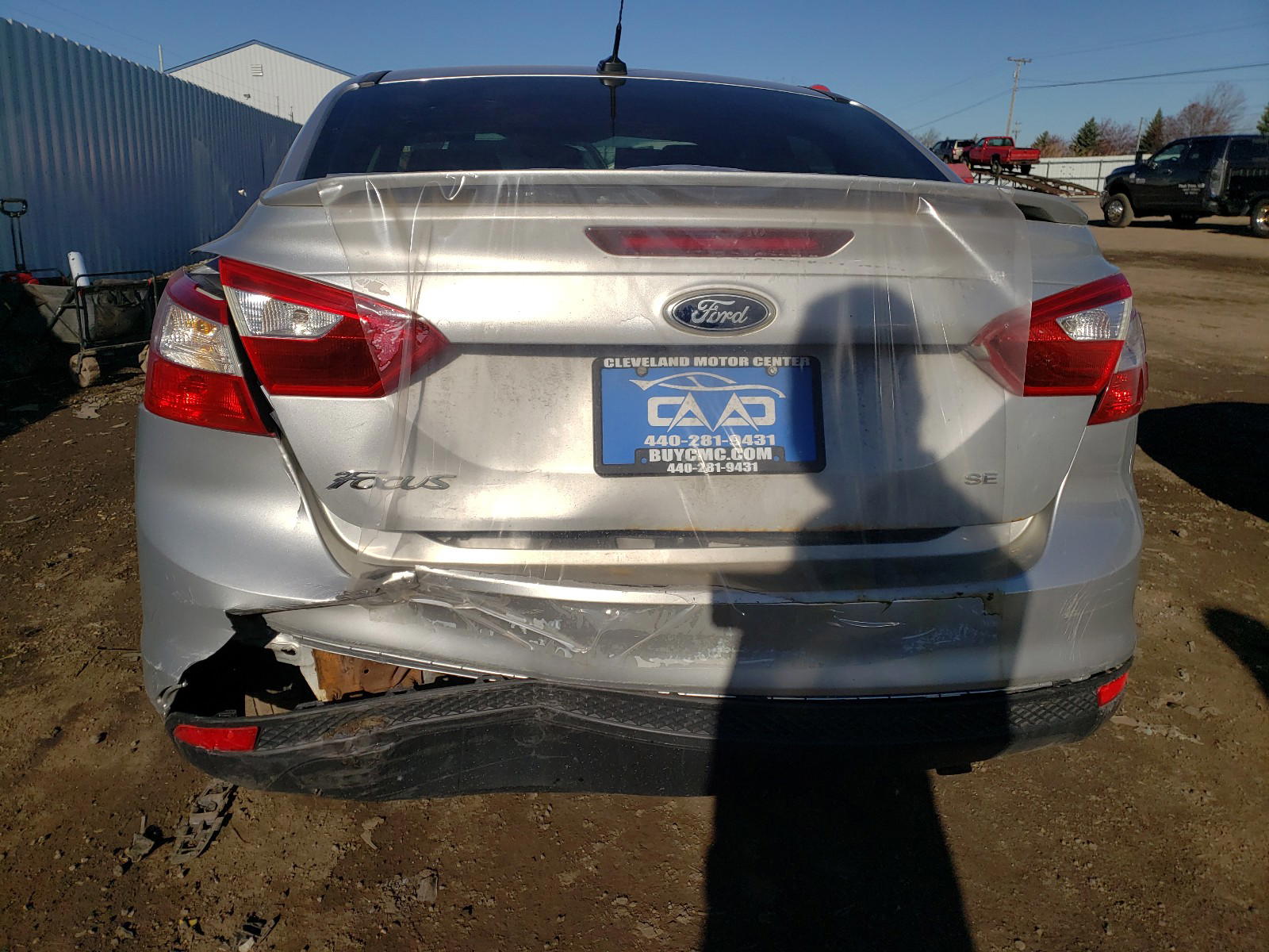 Photo 9 from auction – 2012 FORD FOCUS SE with VIN 1FAHP3F20CL255524