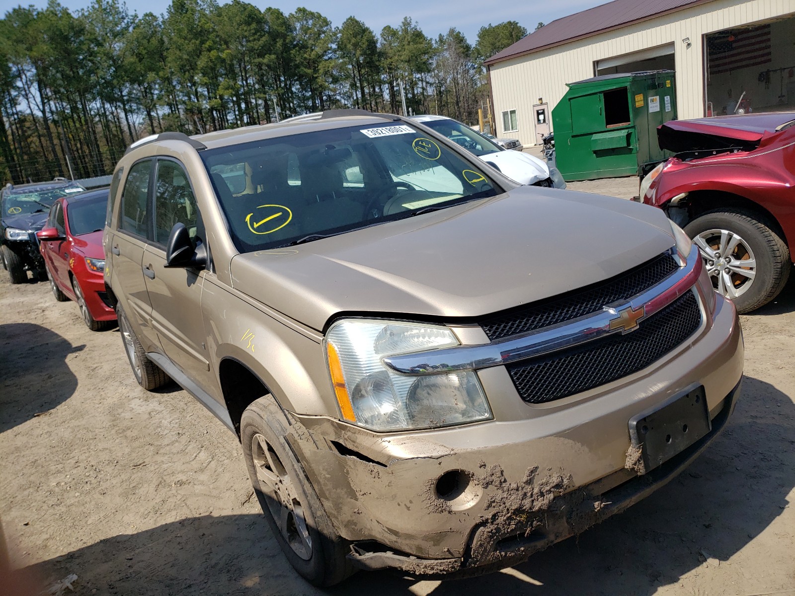 Zdjęcie 1 z aukcji – 2007 CHEVROLET EQUINOX LS z VIN 2CNDL13F676088192