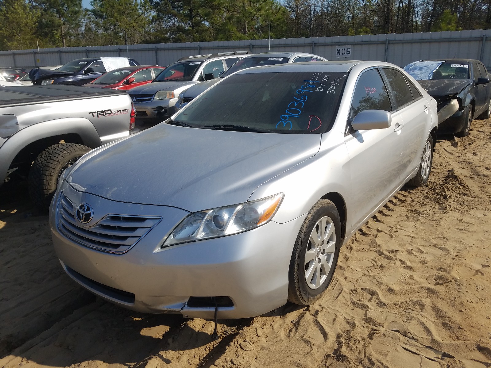 Photo 2 from auction – 2009 TOYOTA CAMRY BASE with VIN 4T1BE46K59U835569