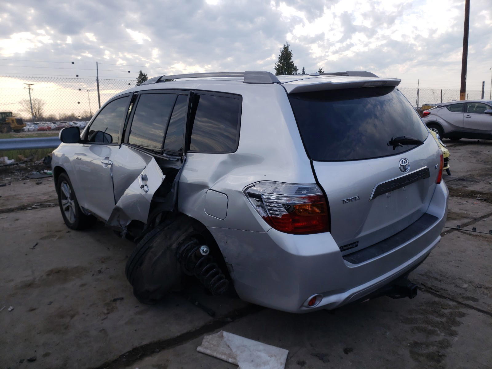 Photo 3 from auction – 2009 TOYOTA HIGHLANDER with VIN JTEDS43A692080280