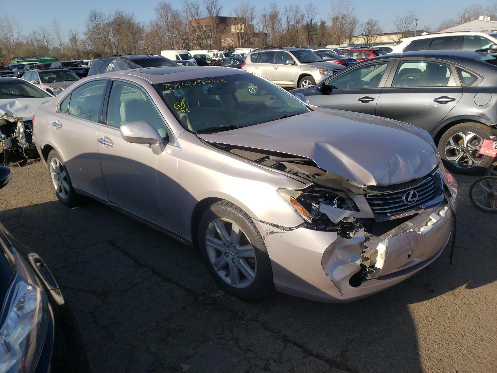 LEXUS ES 350 2007 with VIN JTHBJ46G972003509 - Photo from auction