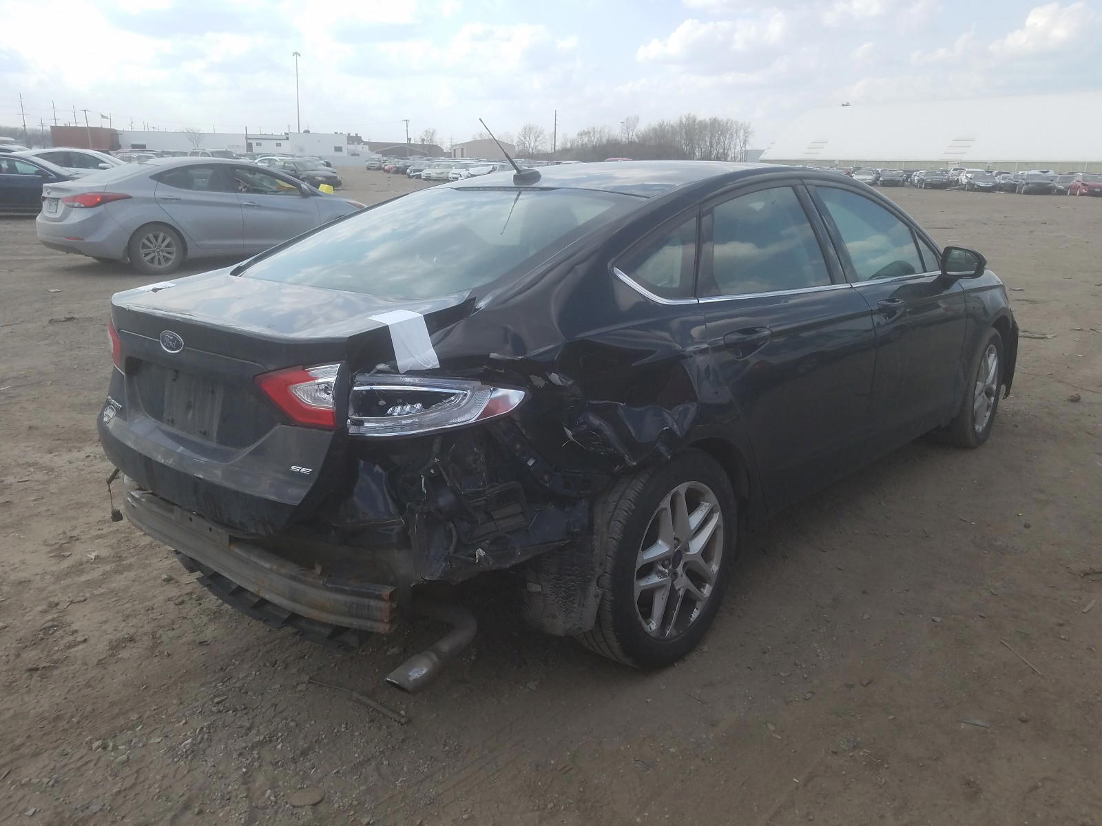Photo 9 from auction – 2016 FORD FUSION SE with VIN 3FA6P0H70GR256100
