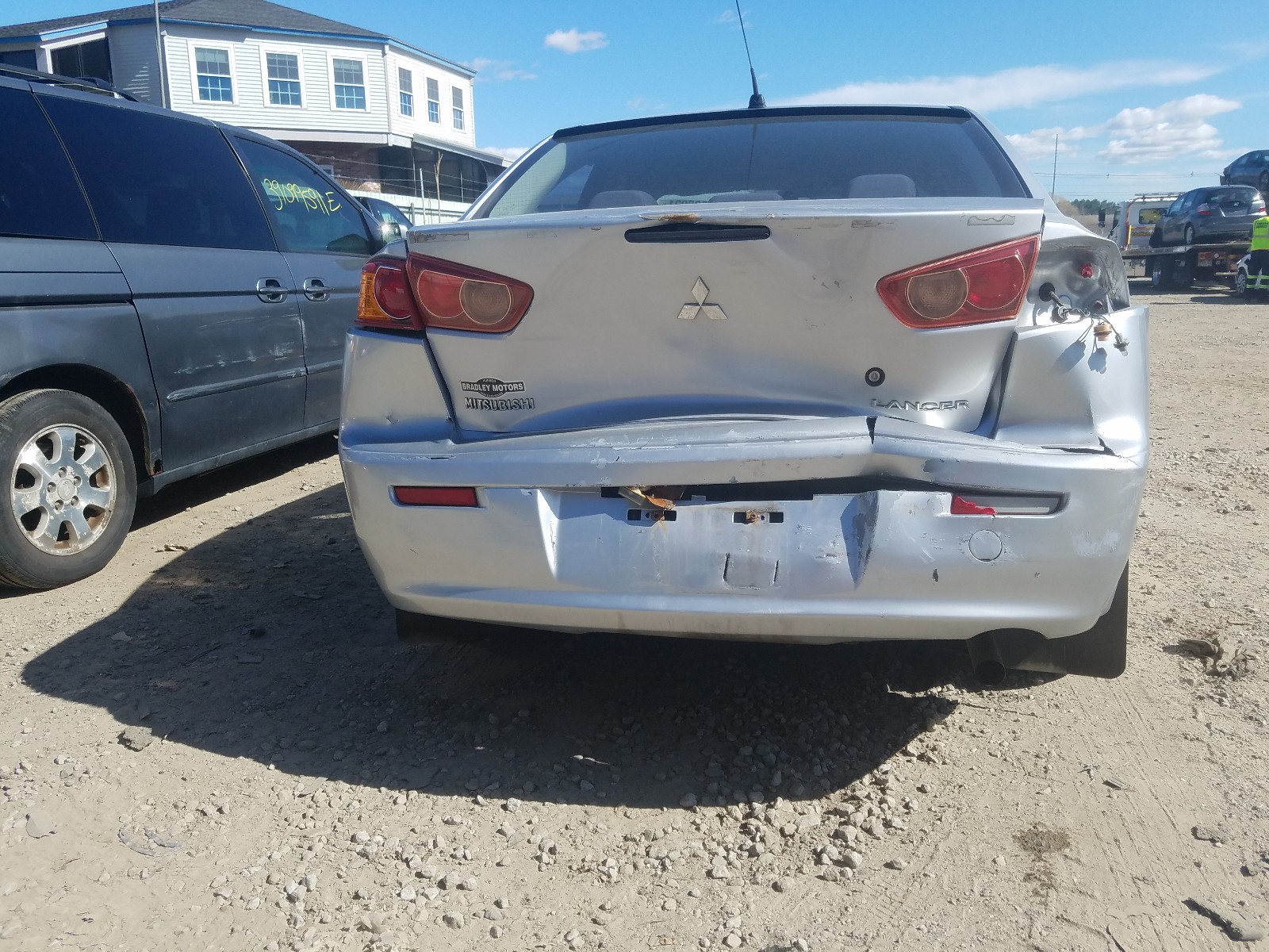 Photo 9 from auction – 2008 MITSUBISHI LANCER DE with VIN JA3AU16U98U020632
