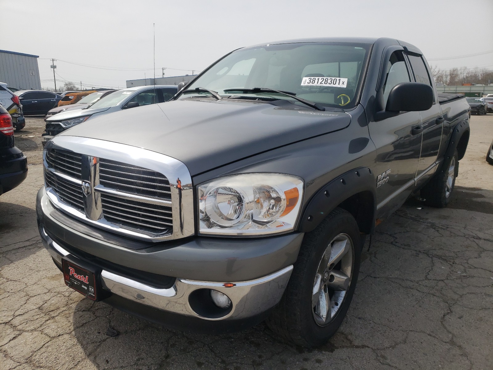 Photo 2 from auction – 2008 DODGE RAM 1500 S with VIN 1D7HU18N28S591595
