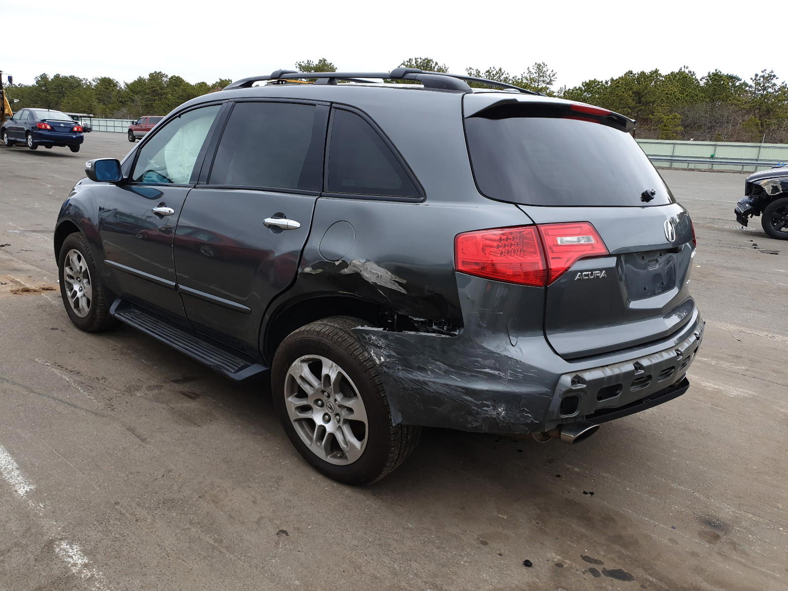 Photo 3 from auction – 2007 ACURA MDX TECHNO with VIN 2HNYD28417H530150