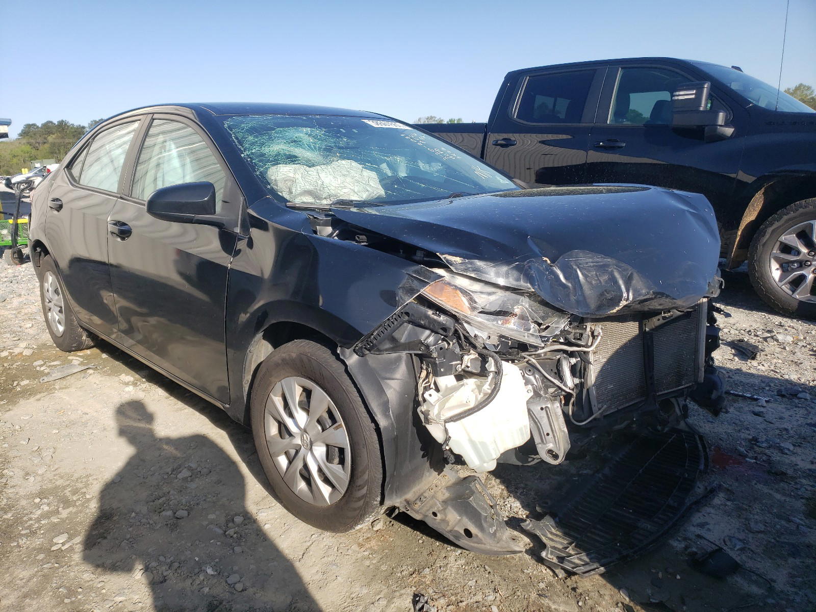 TOYOTA COROLLA L 2014 with VIN 2T1BURHE2EC092422 - Photo from auction