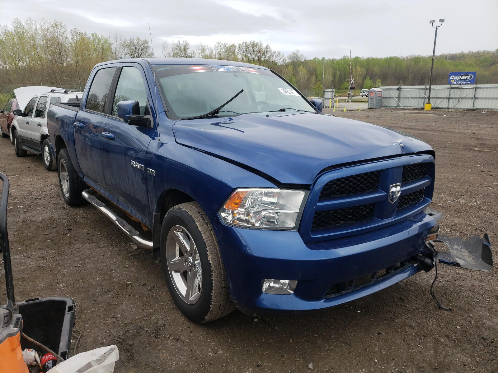 DODGE RAM 1500 2010 with VIN 1D7RV1CT8AS153029 - Photo from auction
