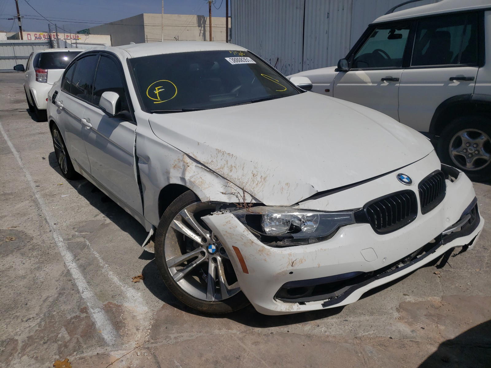 BMW 328 I SULE 2016 with VIN WBA8E9G57GNU28989 - Photo from auction