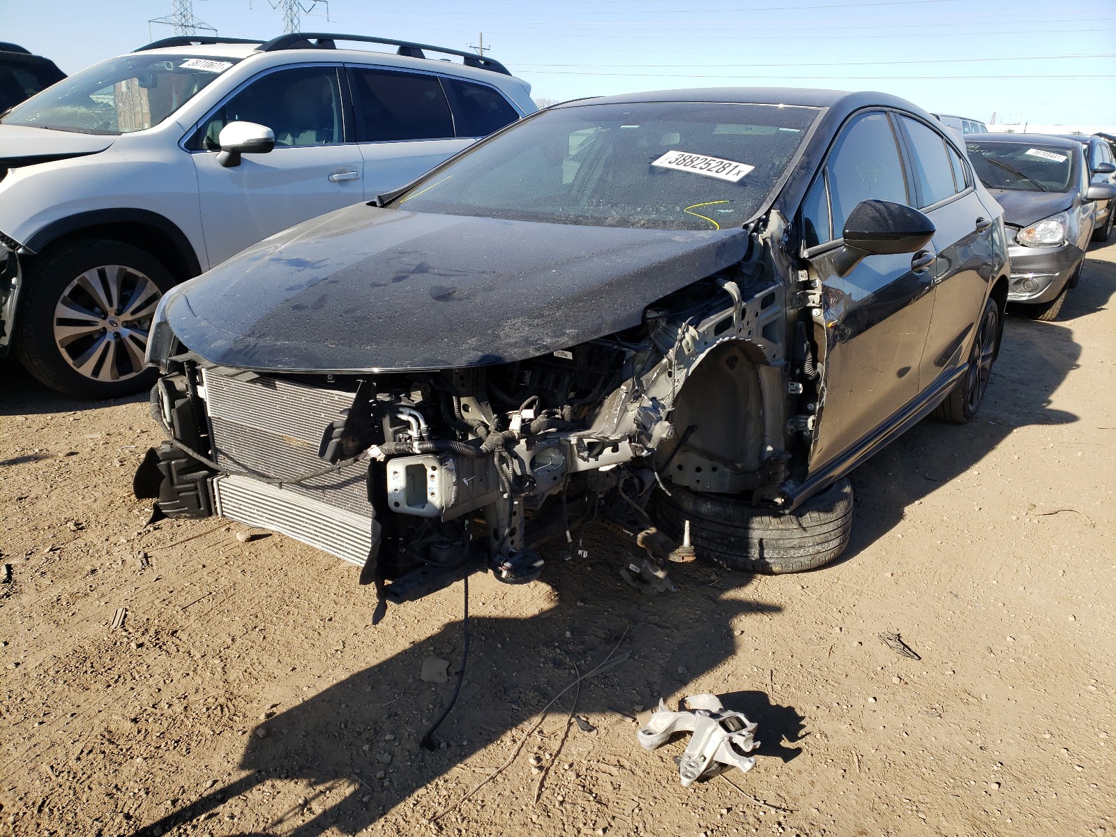 Photo 2 from auction – 2018 CHEVROLET CRUZE LT with VIN 3G1BE6SM6JS646403
