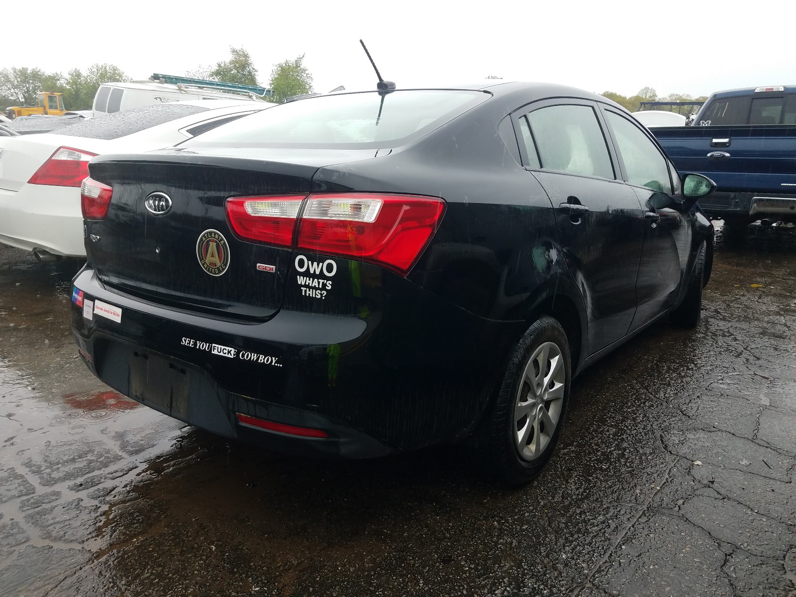 Photo 4 from auction – 2013 KIA RIO LX with VIN KNADM4A33D6118727