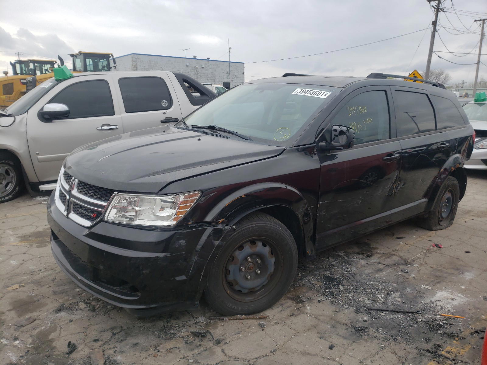 Photo 2 from auction – 2012 DODGE JOURNEY SE with VIN 3C4PDCAB6CT256719