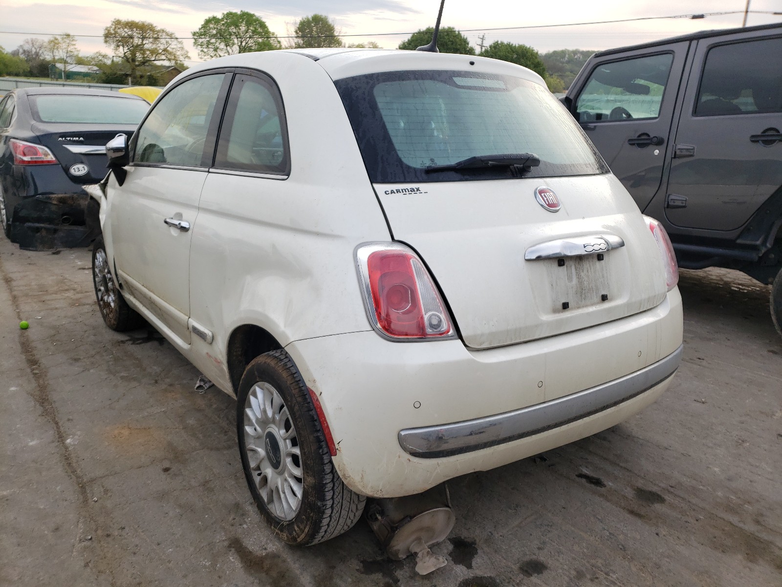 Photo 3 from auction – 2013 FIAT 500 LOUNGE with VIN 3C3CFFCR6DT651848
