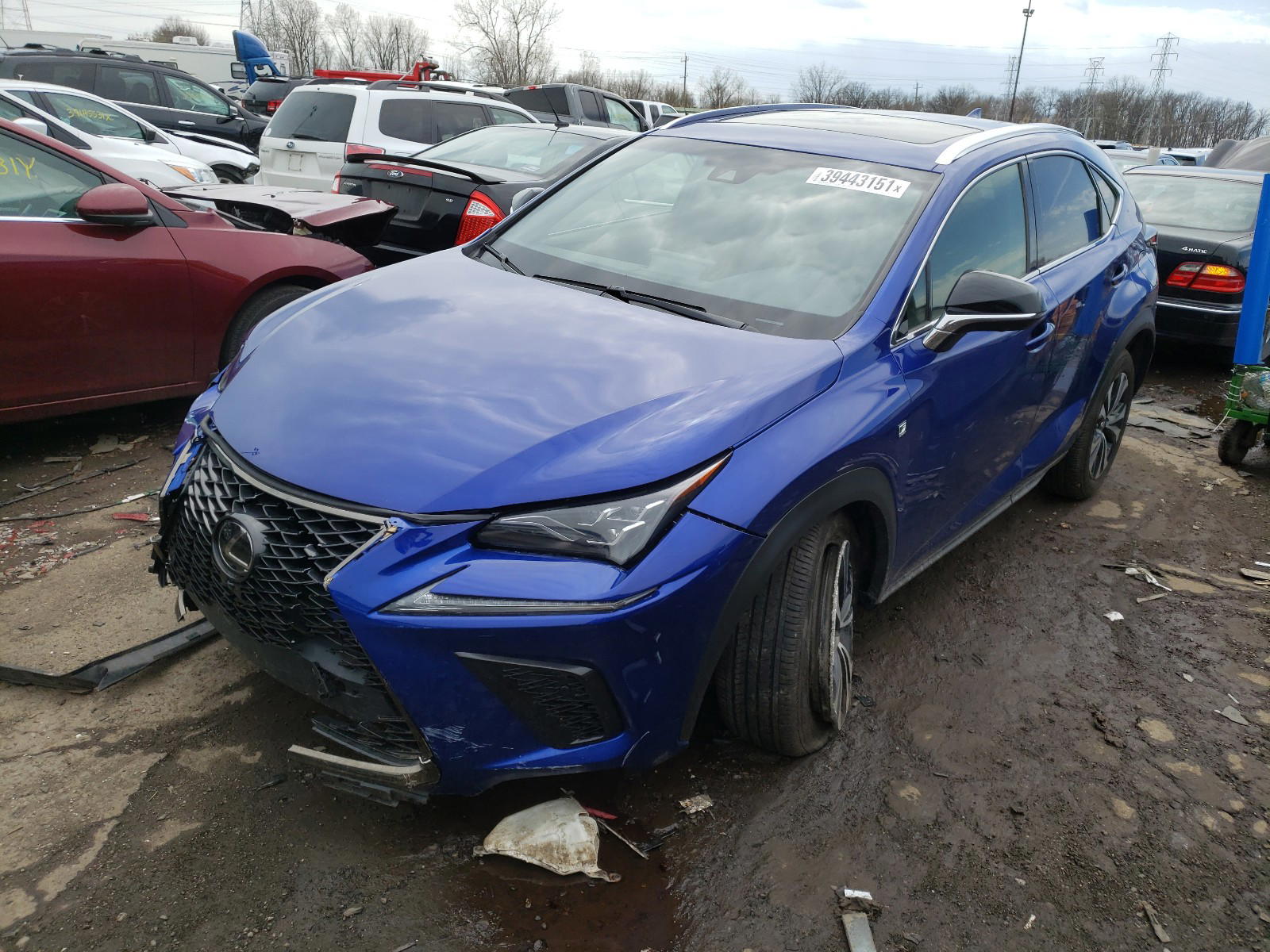 Photo 2 from auction – 2018 LEXUS NX 300 BAS with VIN JTJBARBZ5J2178303