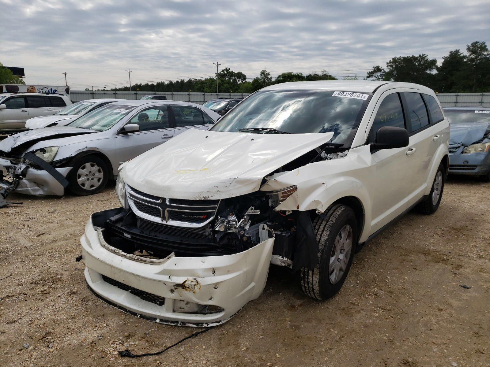 Photo 2 from auction – 2012 DODGE JOURNEY with VIN 3C4PDCAB7CT276090