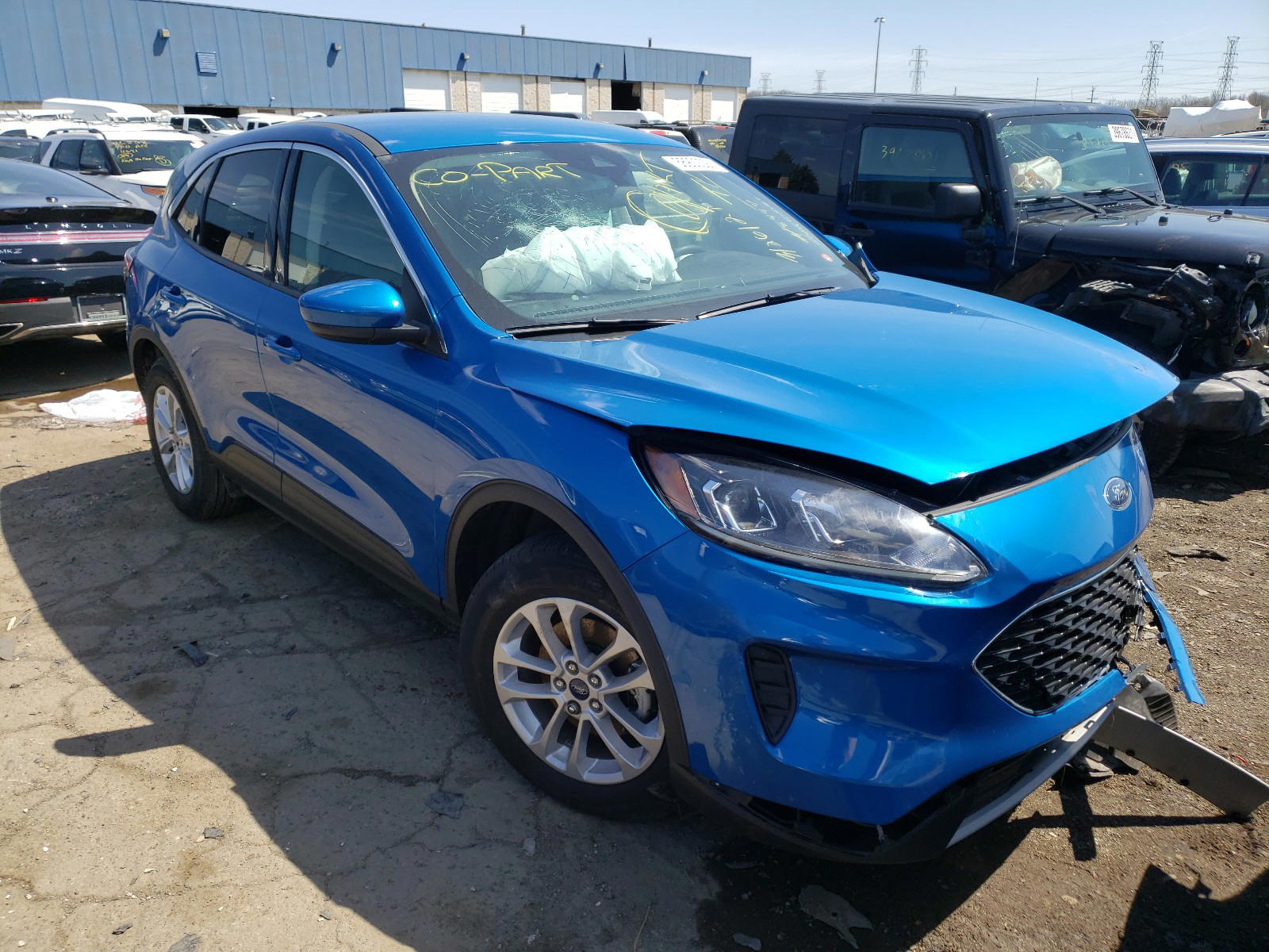 FORD ESCAPE SE 2020 with VIN 1FMCU0G62LUA08444 - Photo from auction