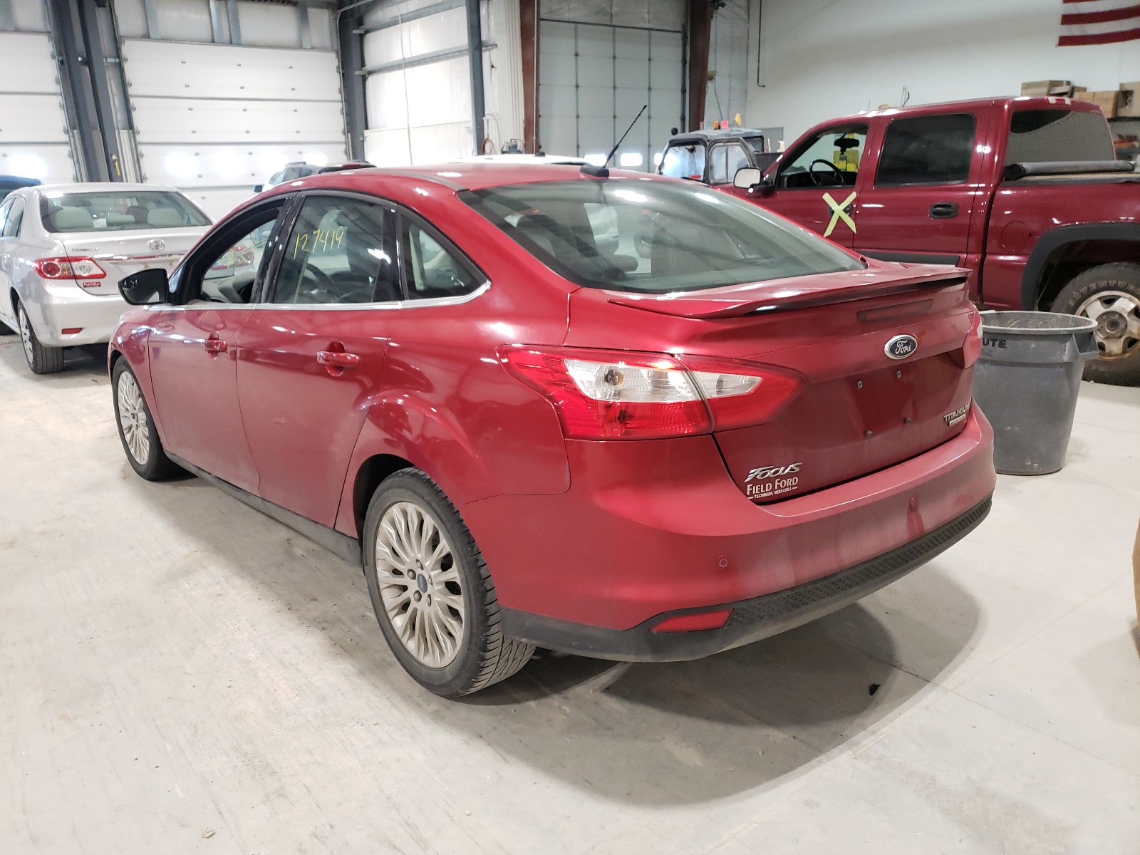 Photo 3 from auction – 2012 FORD FOCUS TITA with VIN 1FAHP3J28CL386143