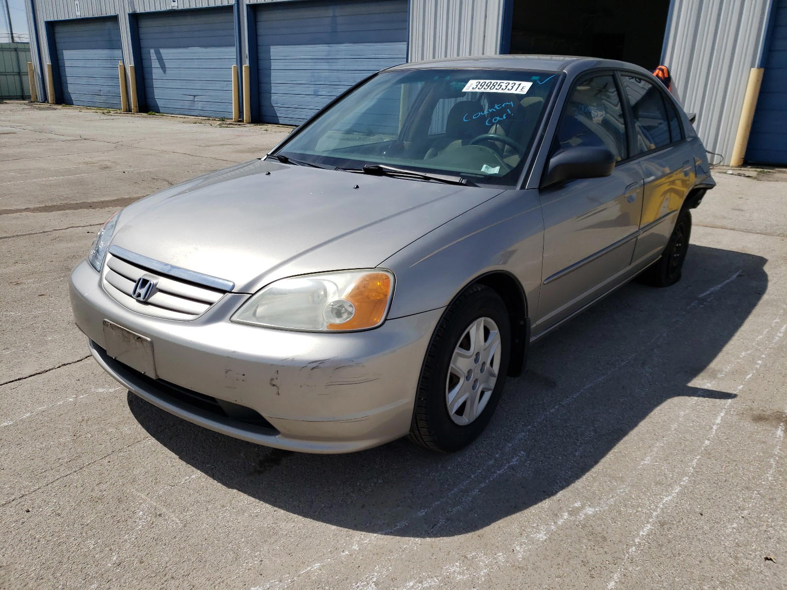 Photo 2 from auction – 2003 HONDA CIVIC with VIN 1HGES16583L018291