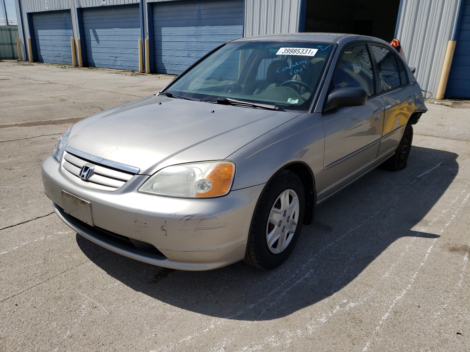 Zdjęcie 2 z aukcji – 2003 HONDA CIVIC z VIN 1HGES16583L018291
