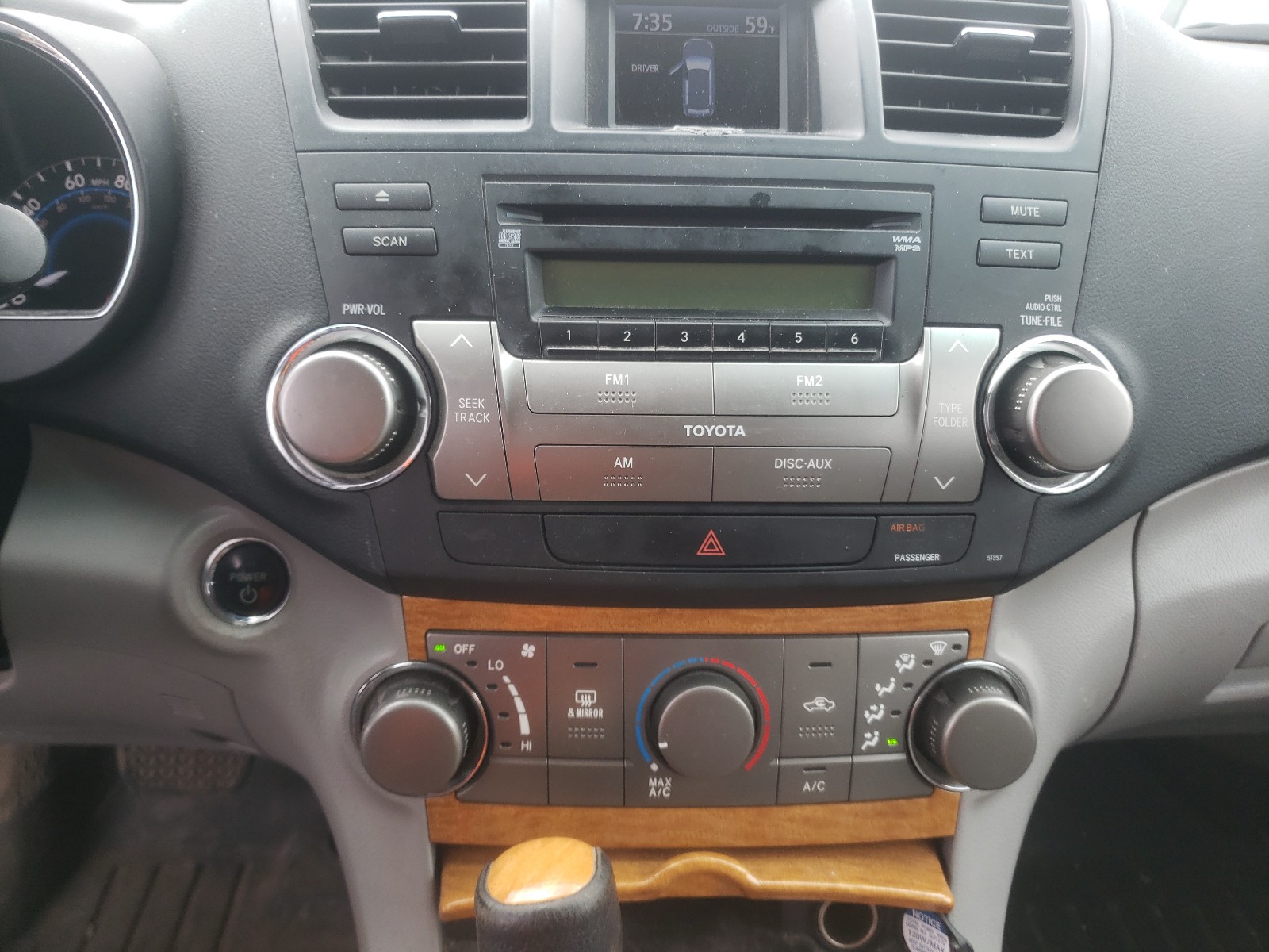 Photo 9 from auction – 2010 TOYOTA HIGHLANDER with VIN JTEBW3EH9A2041042
