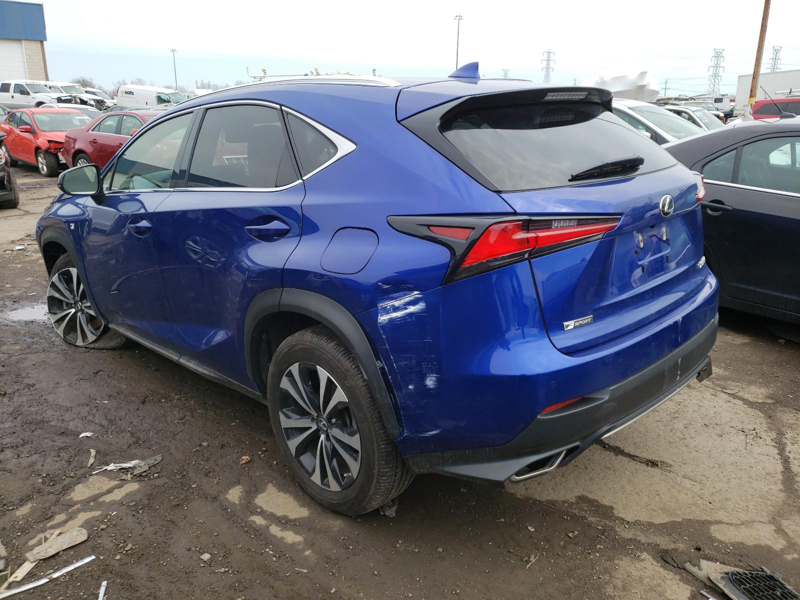 Photo 3 from auction – 2018 LEXUS NX 300 BAS with VIN JTJBARBZ5J2178303
