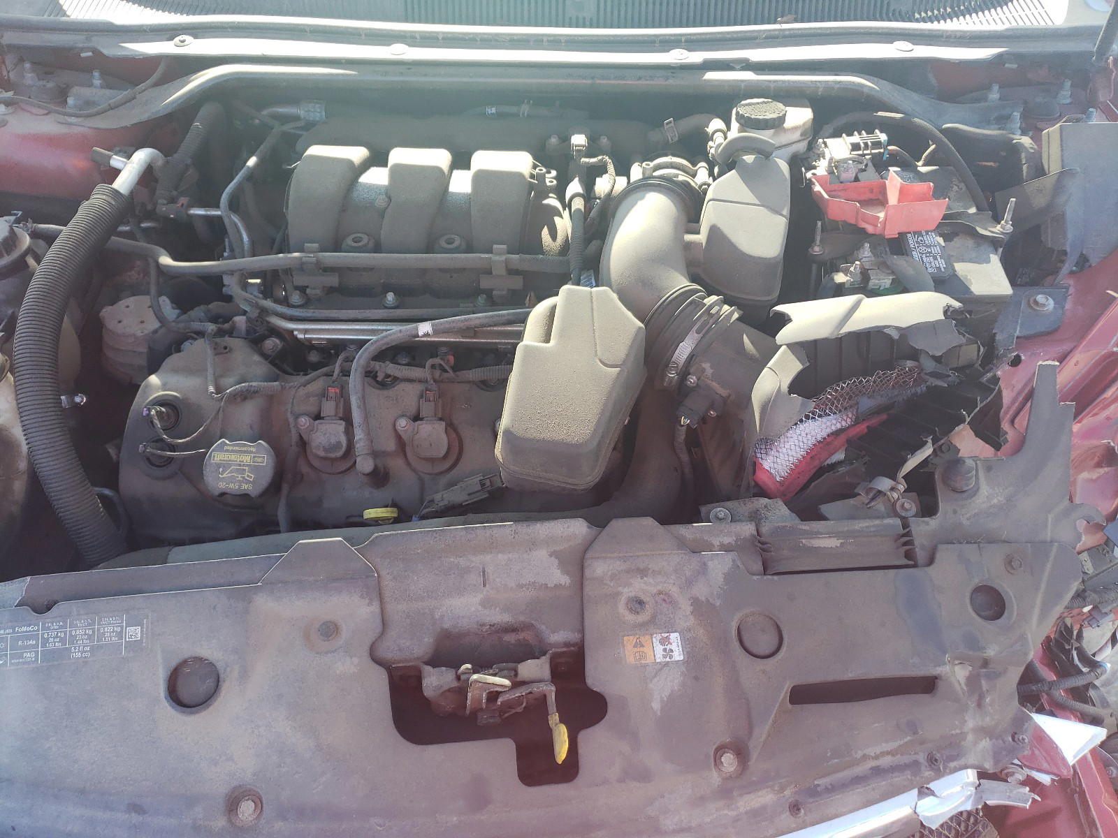 Photo 7 from auction – 2014 FORD TAURUS SEL with VIN 1FAHP2E84EG129016